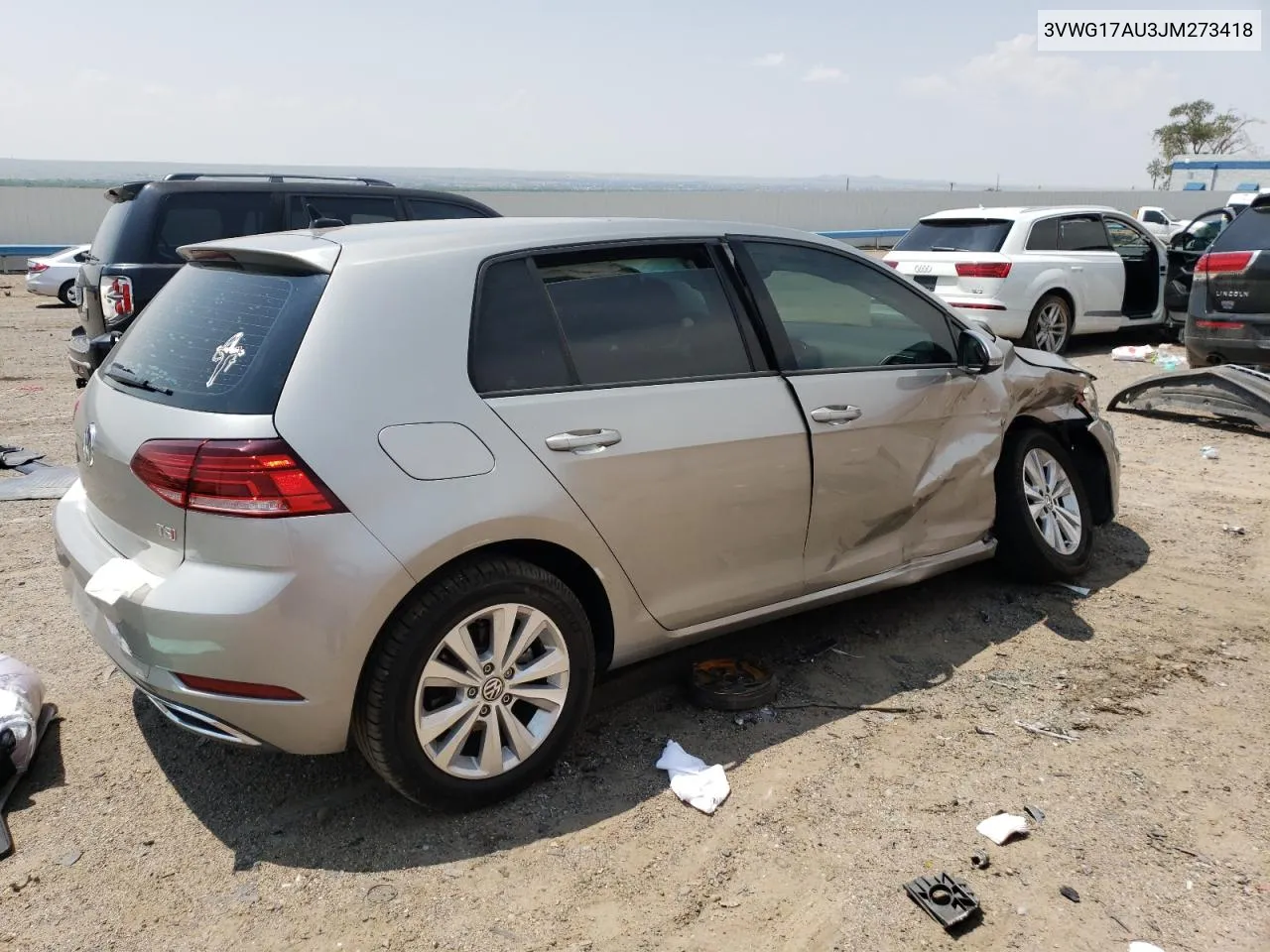 2018 Volkswagen Golf S VIN: 3VWG17AU3JM273418 Lot: 64241124