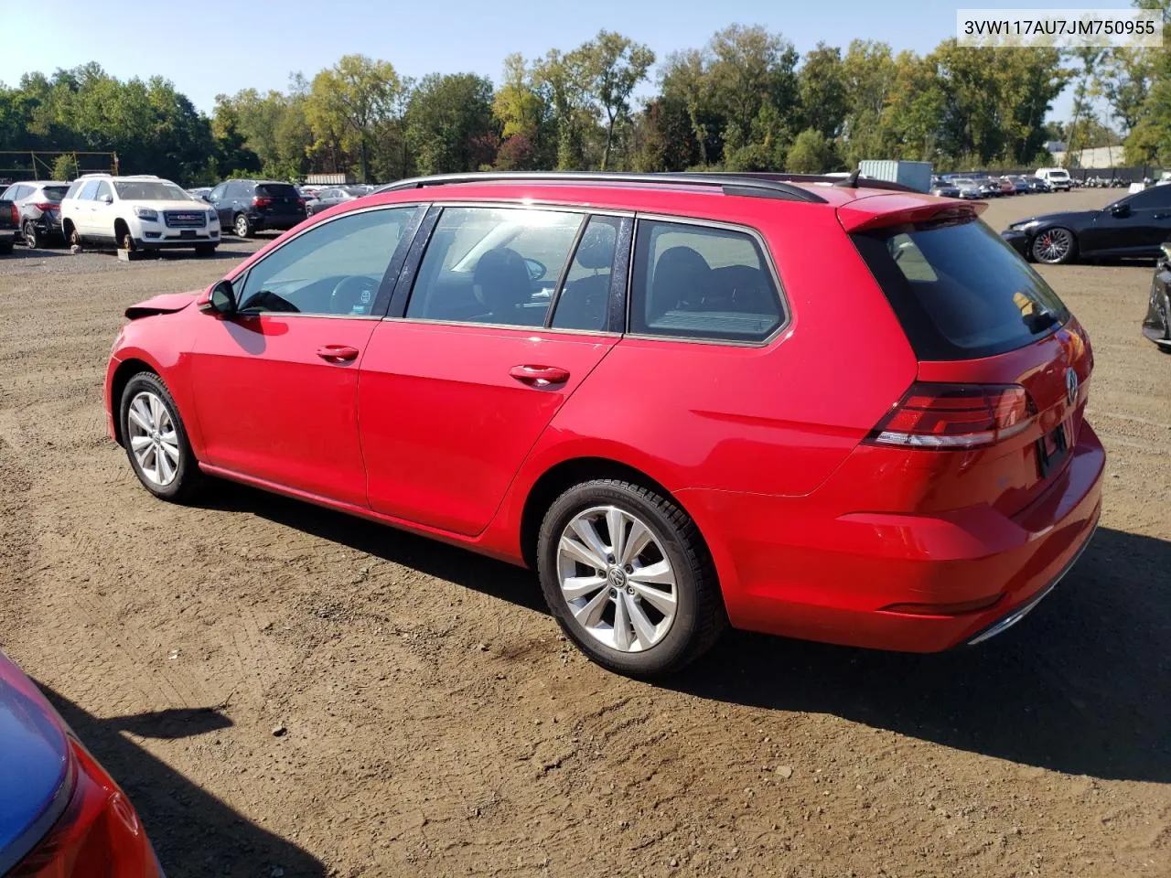 3VW117AU7JM750955 2018 Volkswagen Golf Sportwagen S