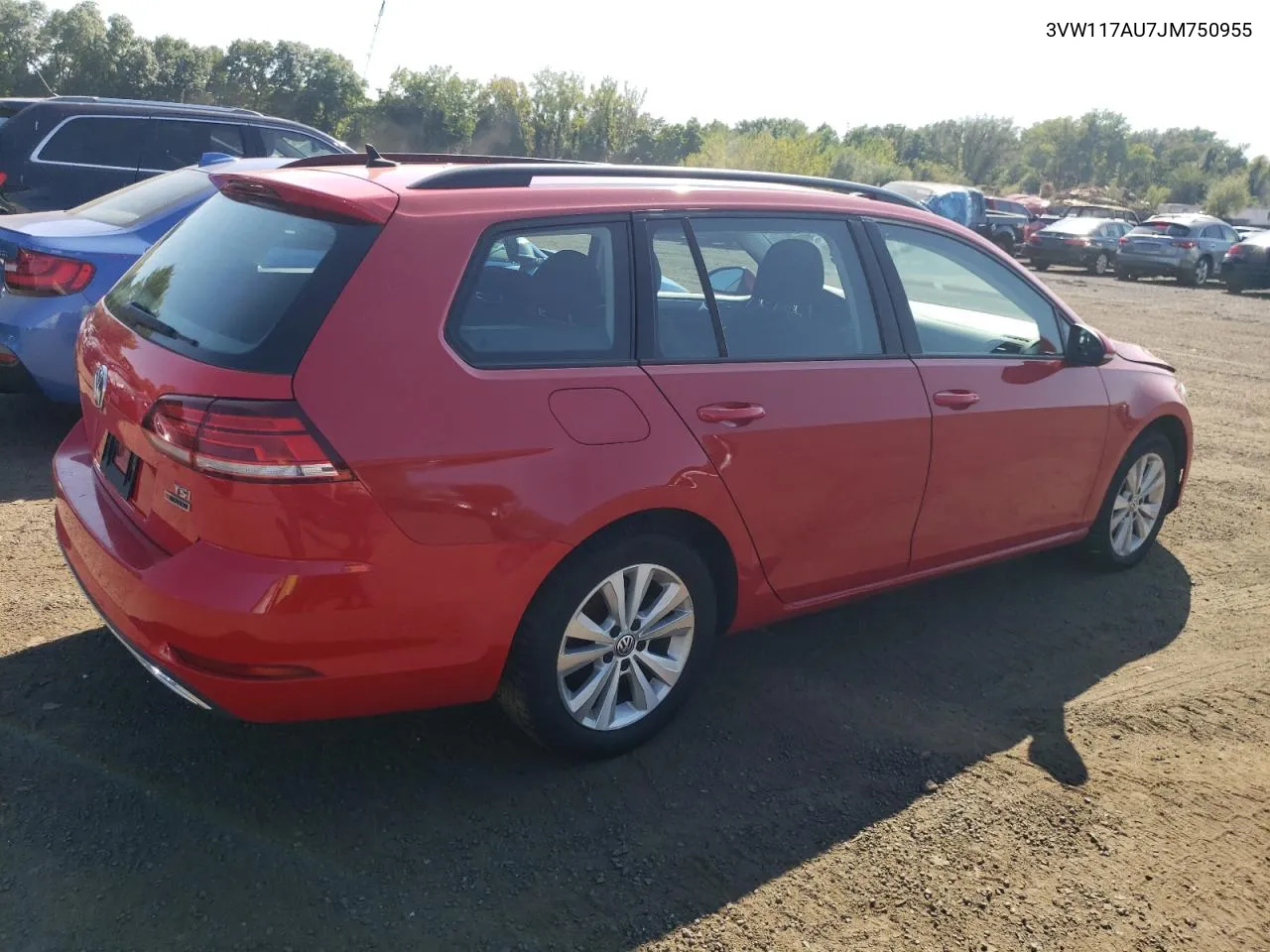 3VW117AU7JM750955 2018 Volkswagen Golf Sportwagen S