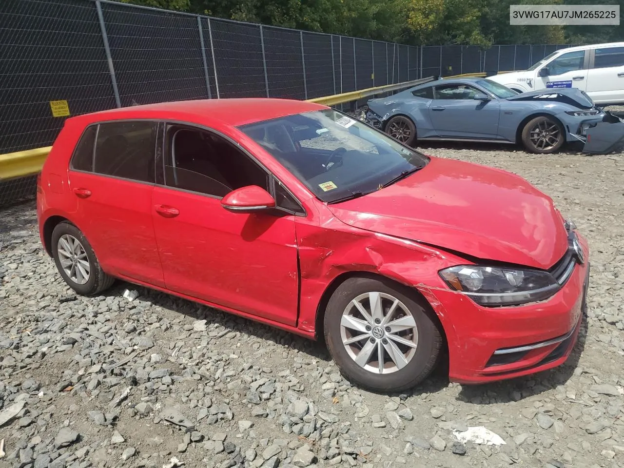 3VWG17AU7JM265225 2018 Volkswagen Golf S