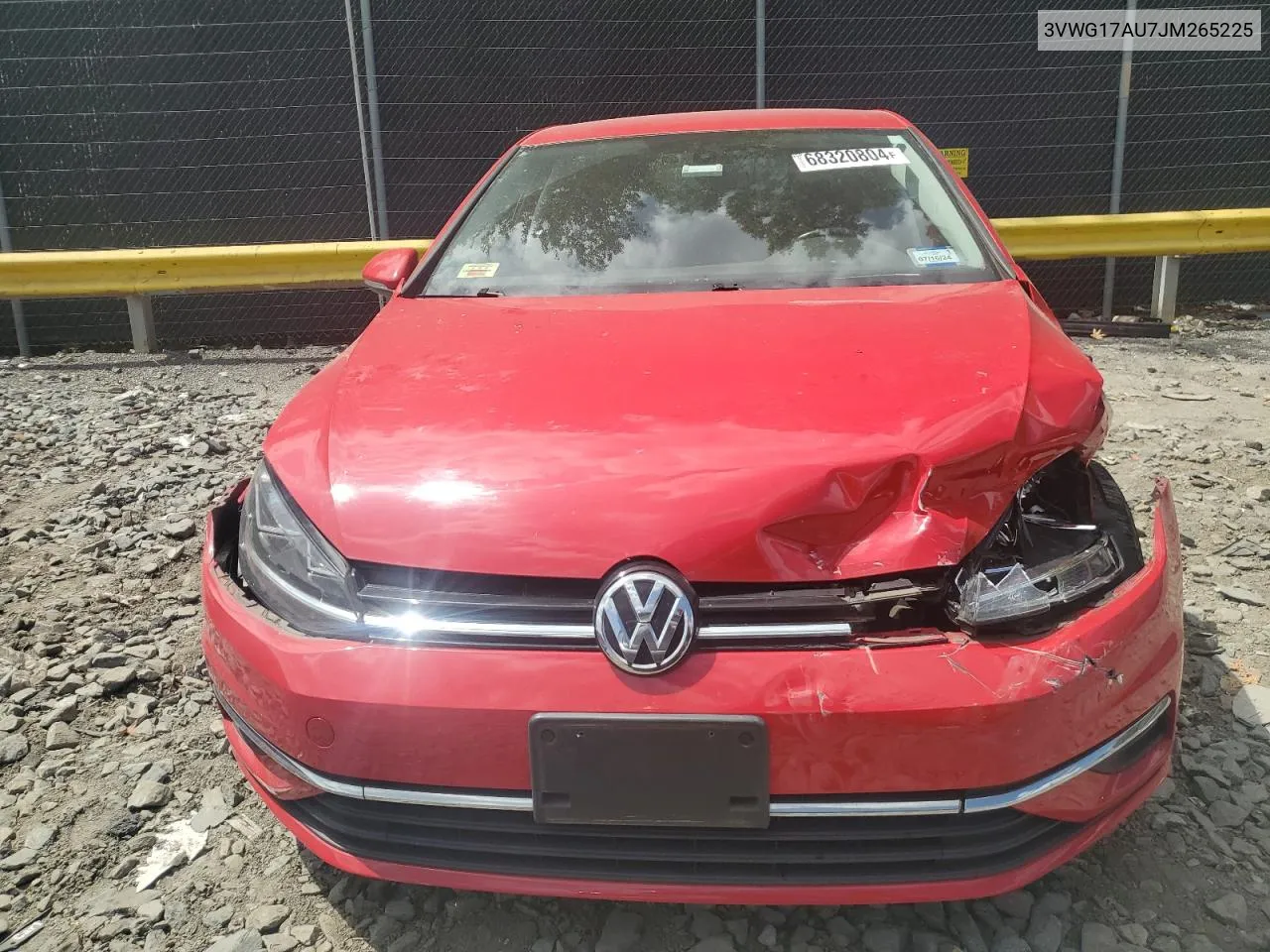 3VWG17AU7JM265225 2018 Volkswagen Golf S