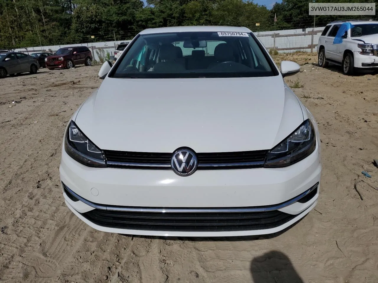 3VWG17AU3JM265044 2018 Volkswagen Golf S