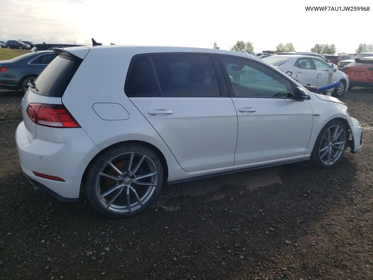 WVWWF7AU1JW259968 2018 Volkswagen Golf R