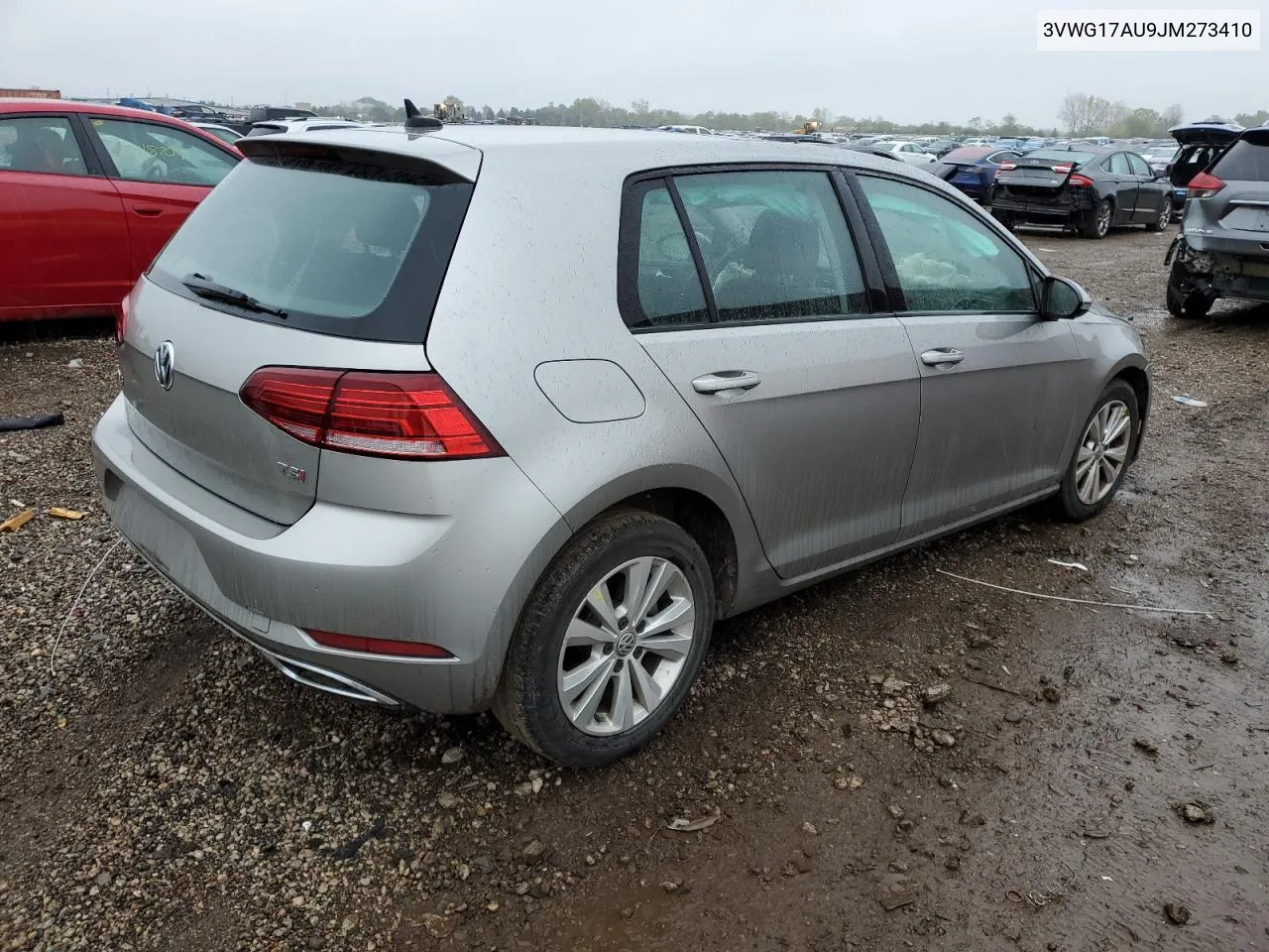 2018 Volkswagen Golf S VIN: 3VWG17AU9JM273410 Lot: 72148224