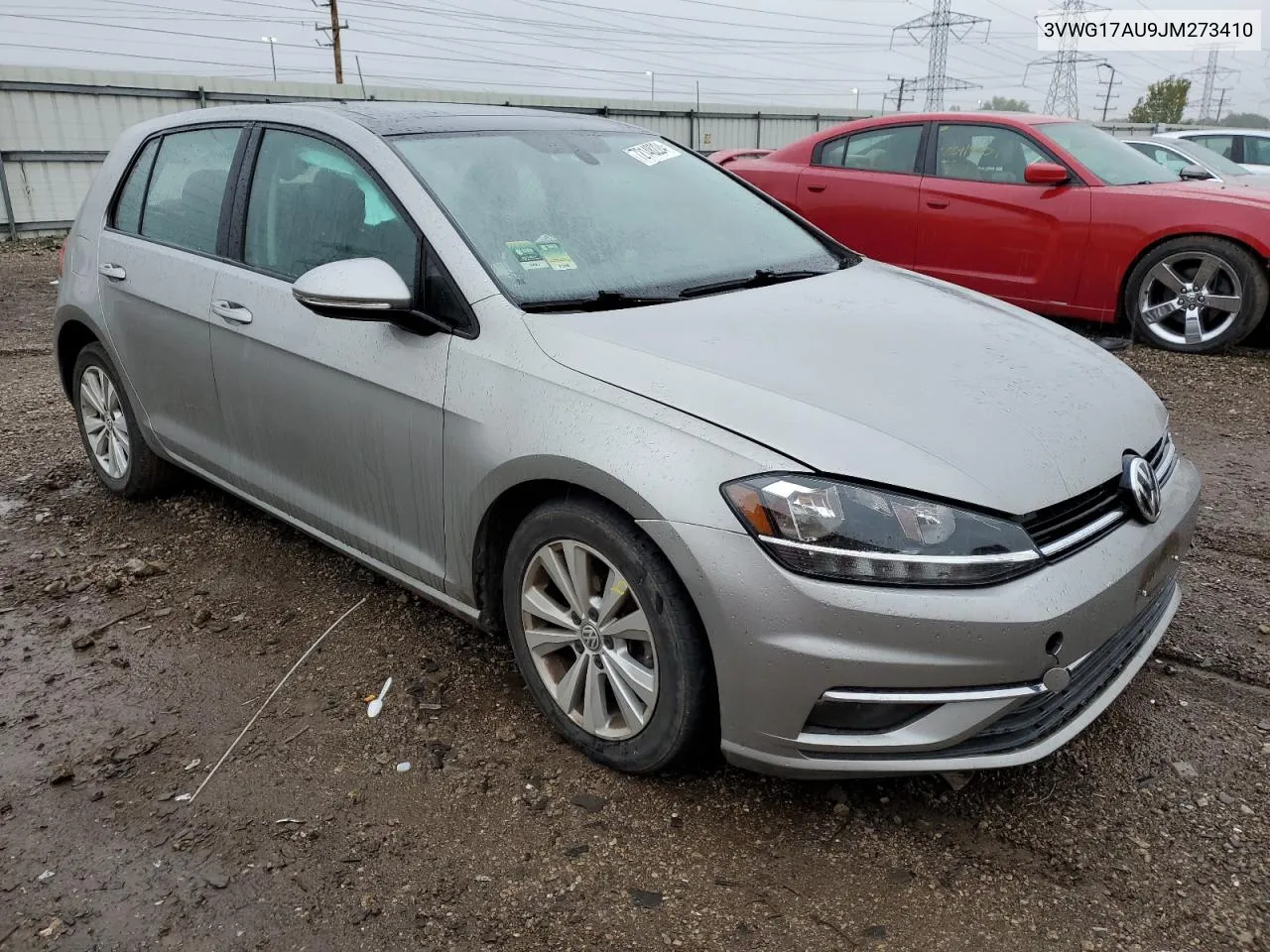 2018 Volkswagen Golf S VIN: 3VWG17AU9JM273410 Lot: 72148224