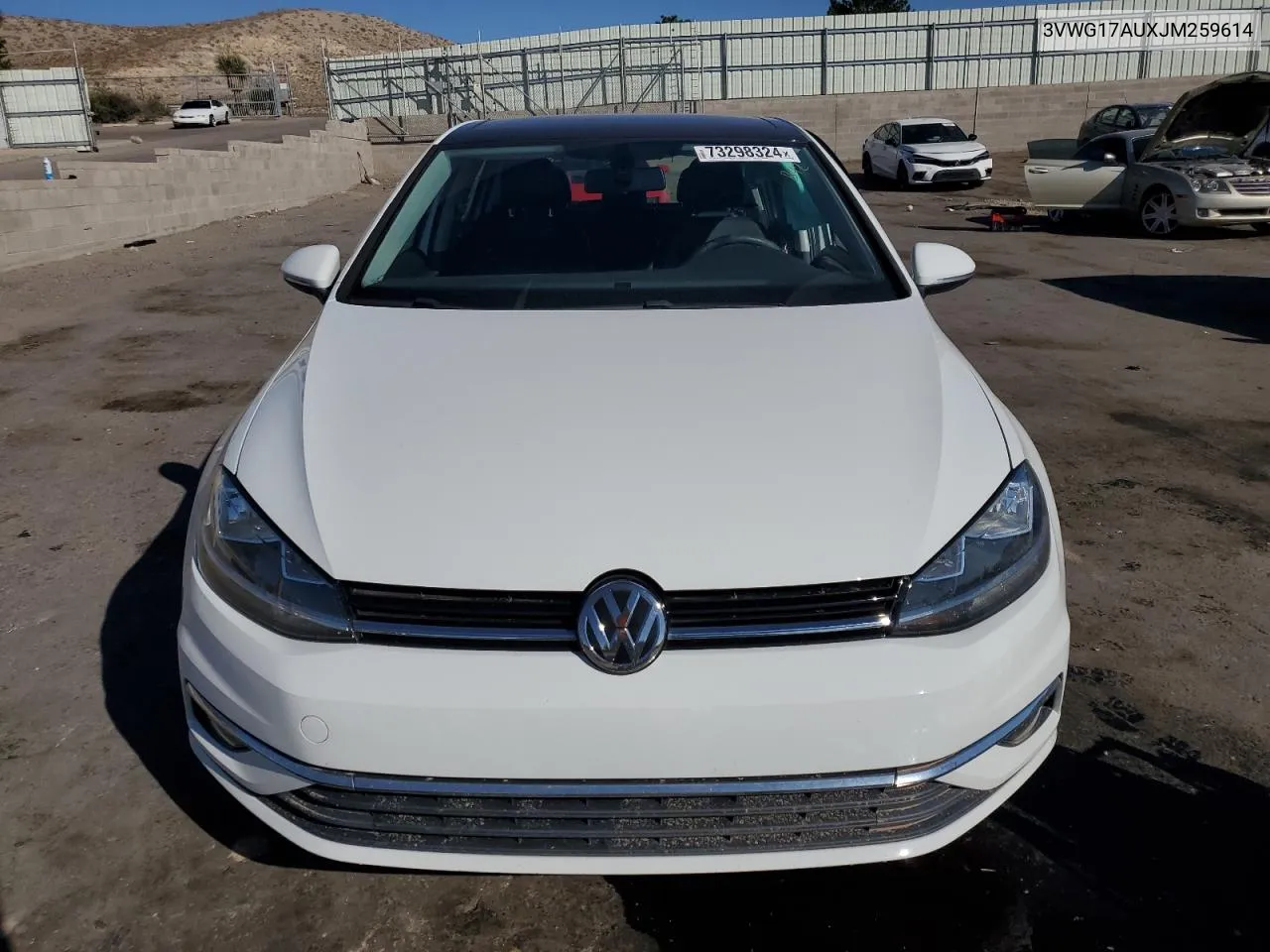 2018 Volkswagen Golf S VIN: 3VWG17AUXJM259614 Lot: 73298324