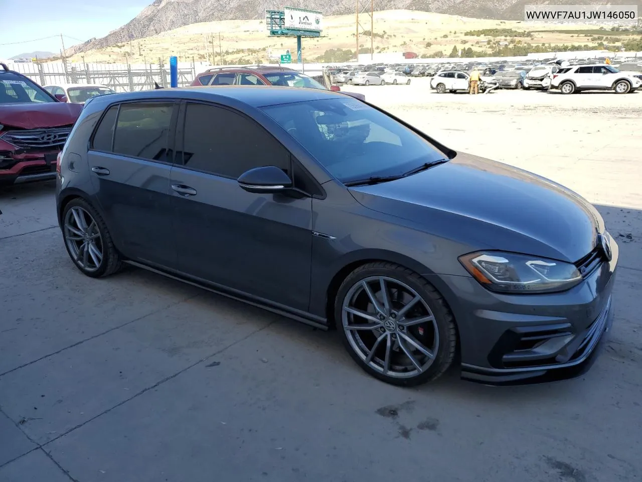 2018 Volkswagen Golf R VIN: WVWVF7AU1JW146050 Lot: 73598414