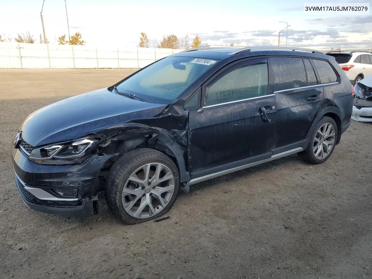 2018 Volkswagen Golf Alltrack S VIN: 3VWM17AU5JM762079 Lot: 76007904