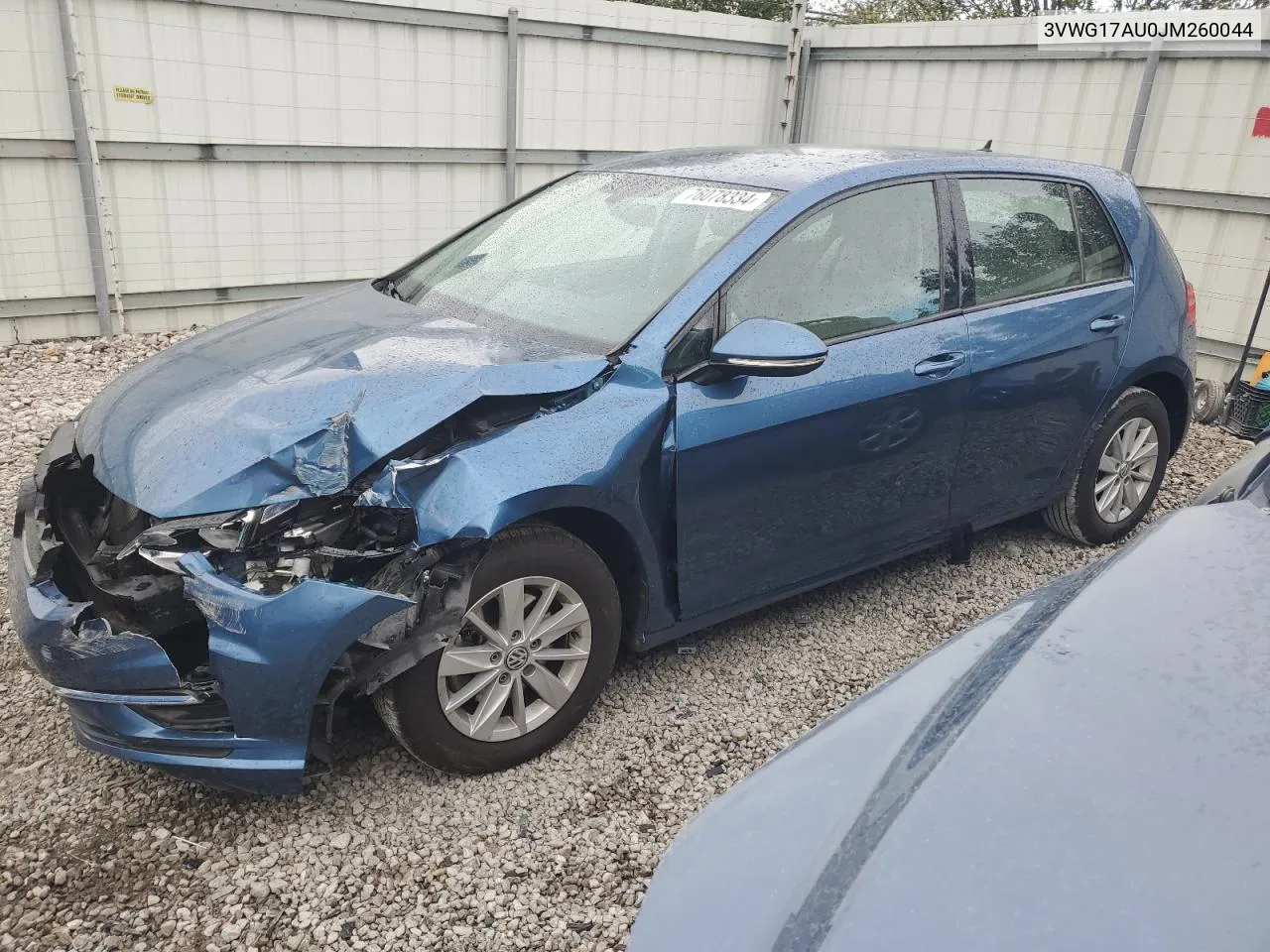 3VWG17AU0JM260044 2018 Volkswagen Golf S