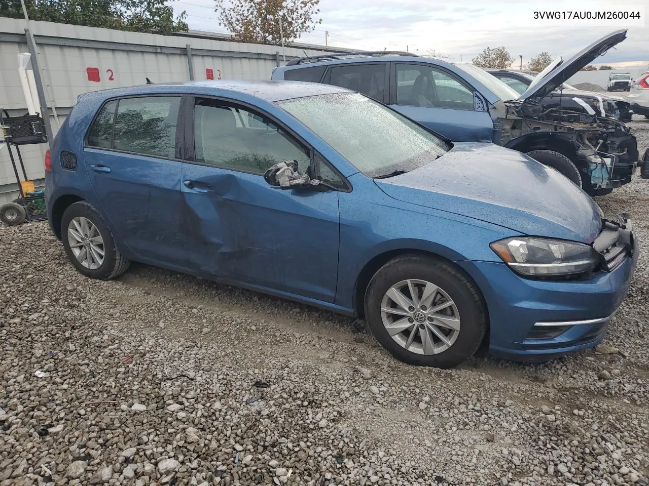 3VWG17AU0JM260044 2018 Volkswagen Golf S