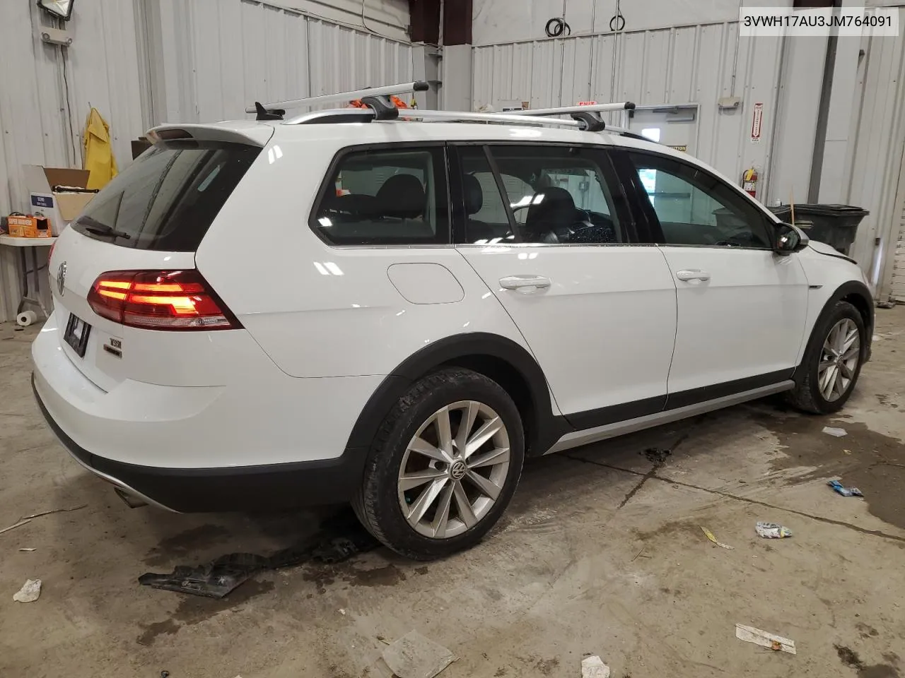 2018 Volkswagen Golf Alltrack S VIN: 3VWH17AU3JM764091 Lot: 76338204