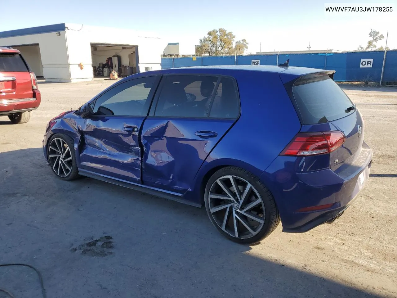 2018 Volkswagen Golf R VIN: WVWVF7AU3JW178255 Lot: 77226714