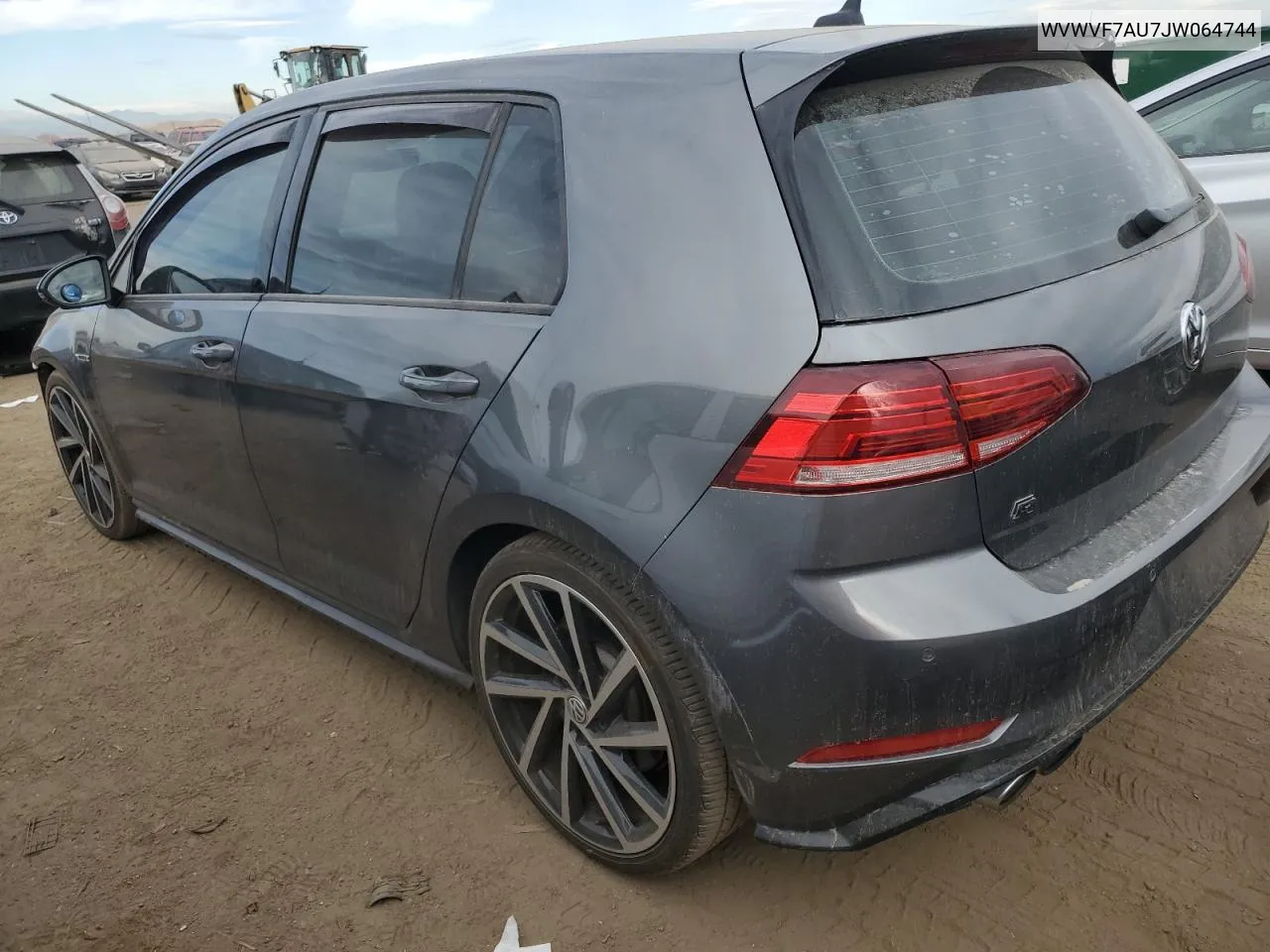 2018 Volkswagen Golf R VIN: WVWVF7AU7JW064744 Lot: 78031744