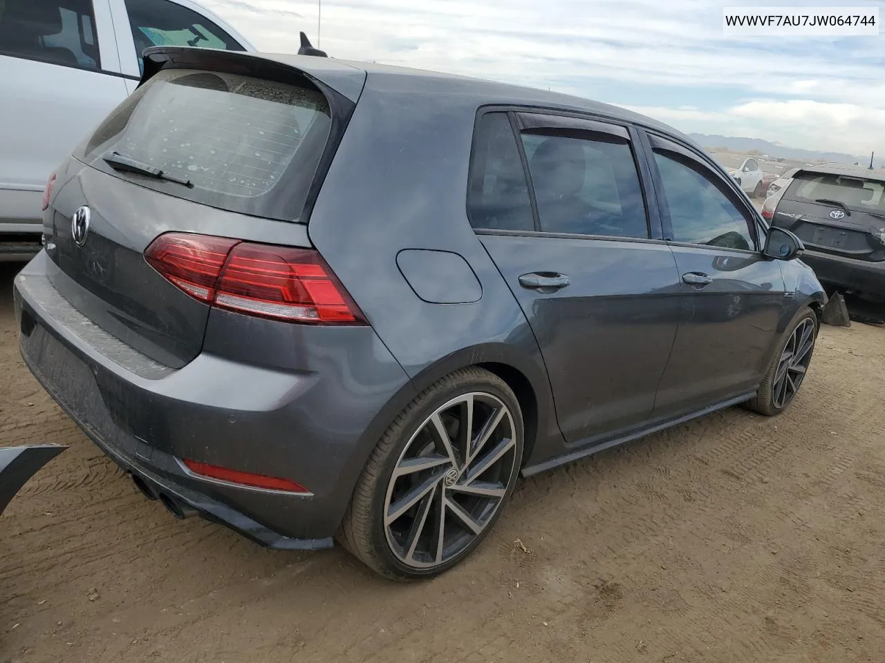 2018 Volkswagen Golf R VIN: WVWVF7AU7JW064744 Lot: 78031744