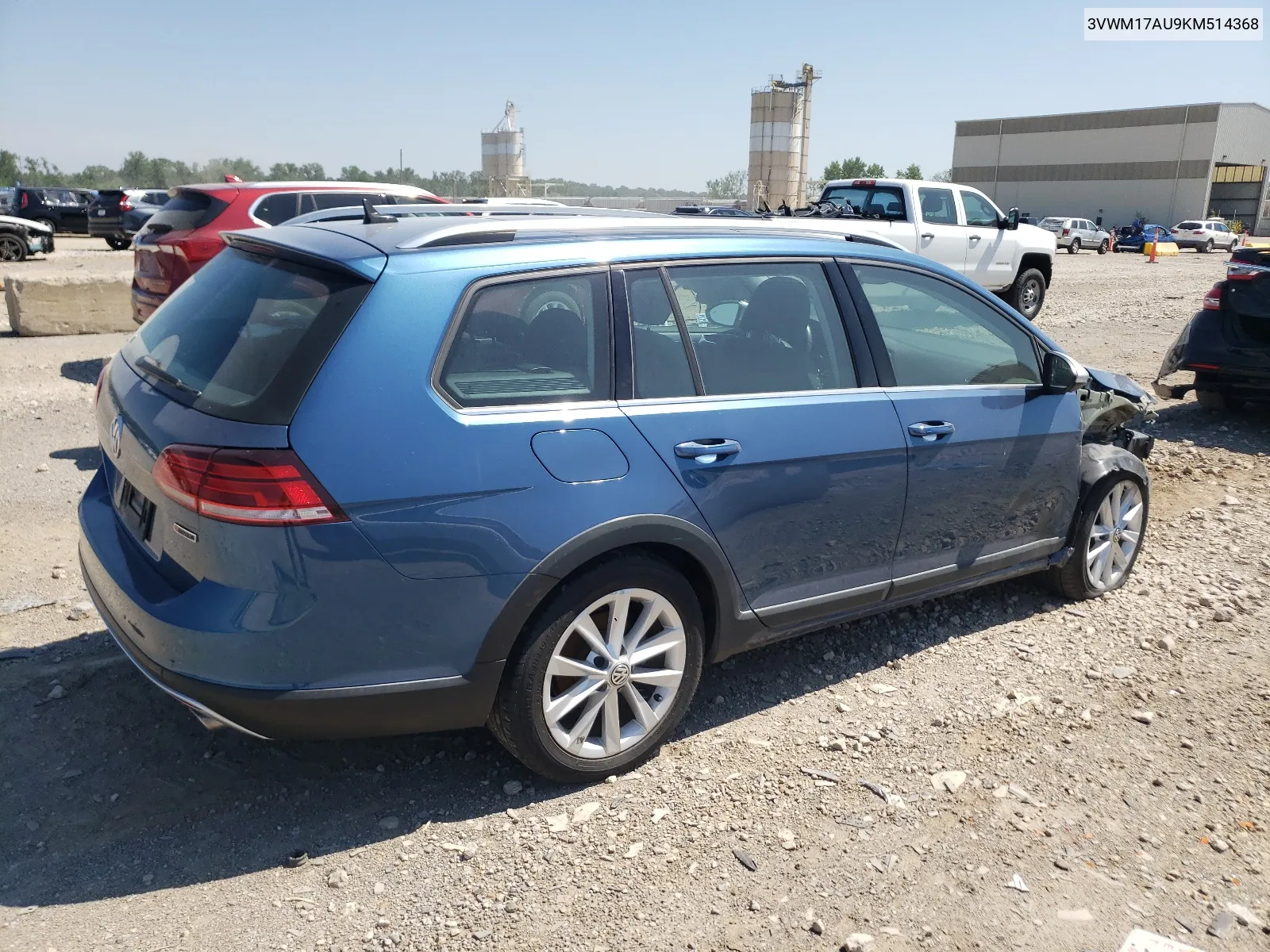 2019 Volkswagen Golf Alltrack S VIN: 3VWM17AU9KM514368 Lot: 65833744