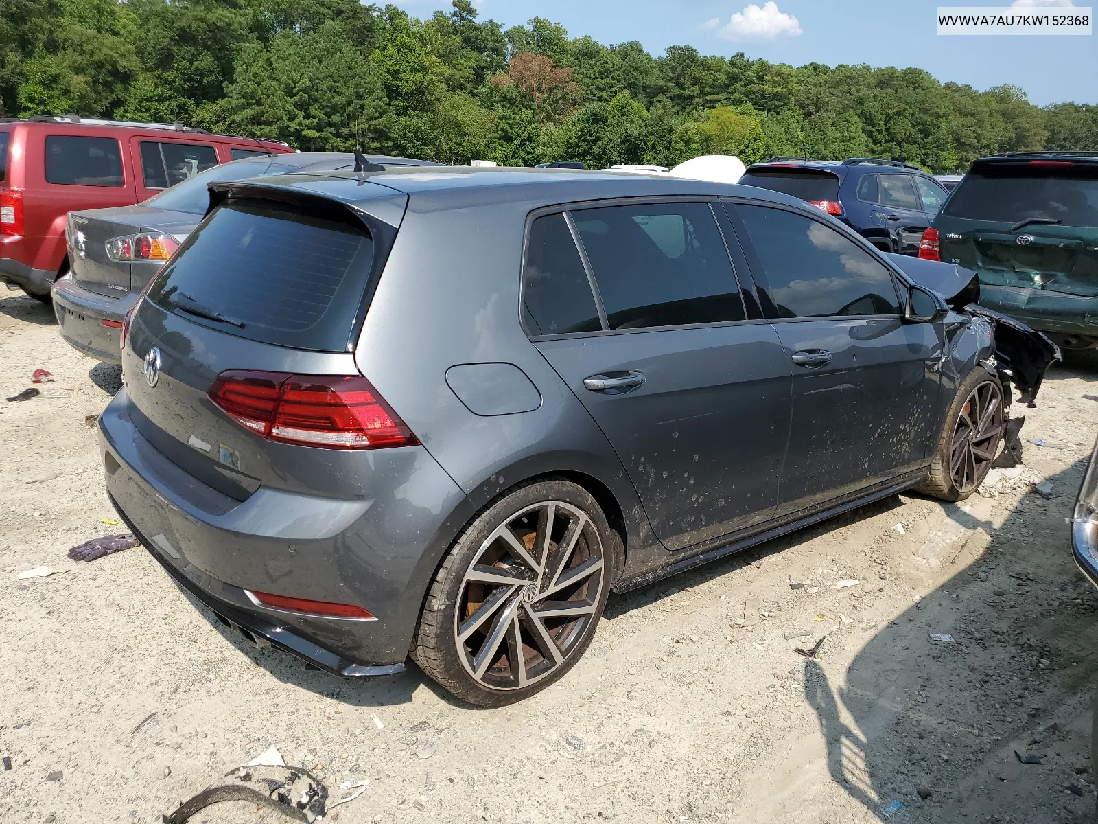 2019 Volkswagen Golf R VIN: WVWVA7AU7KW152368 Lot: 65959594