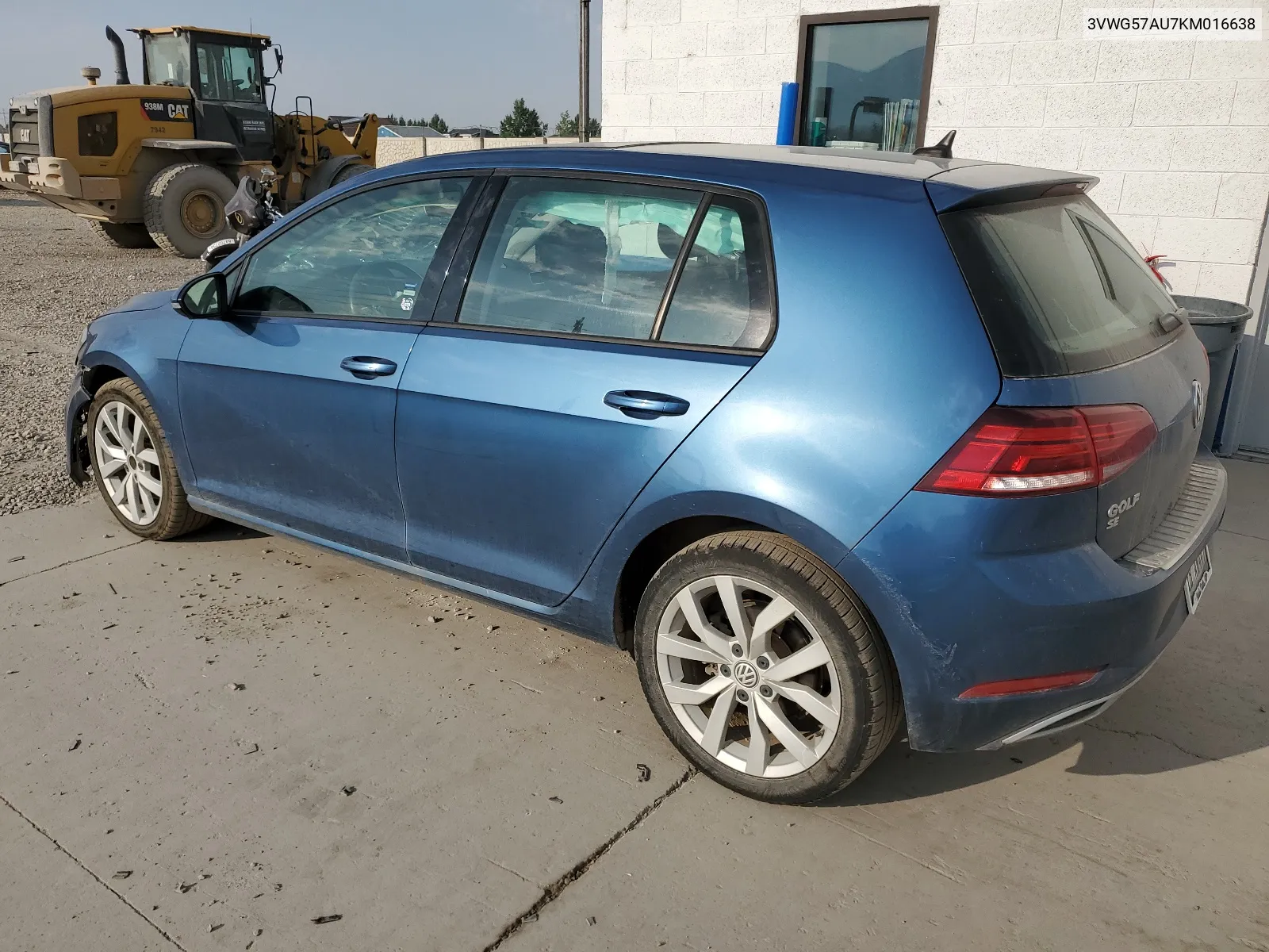 2019 Volkswagen Golf S VIN: 3VWG57AU7KM016638 Lot: 66803624