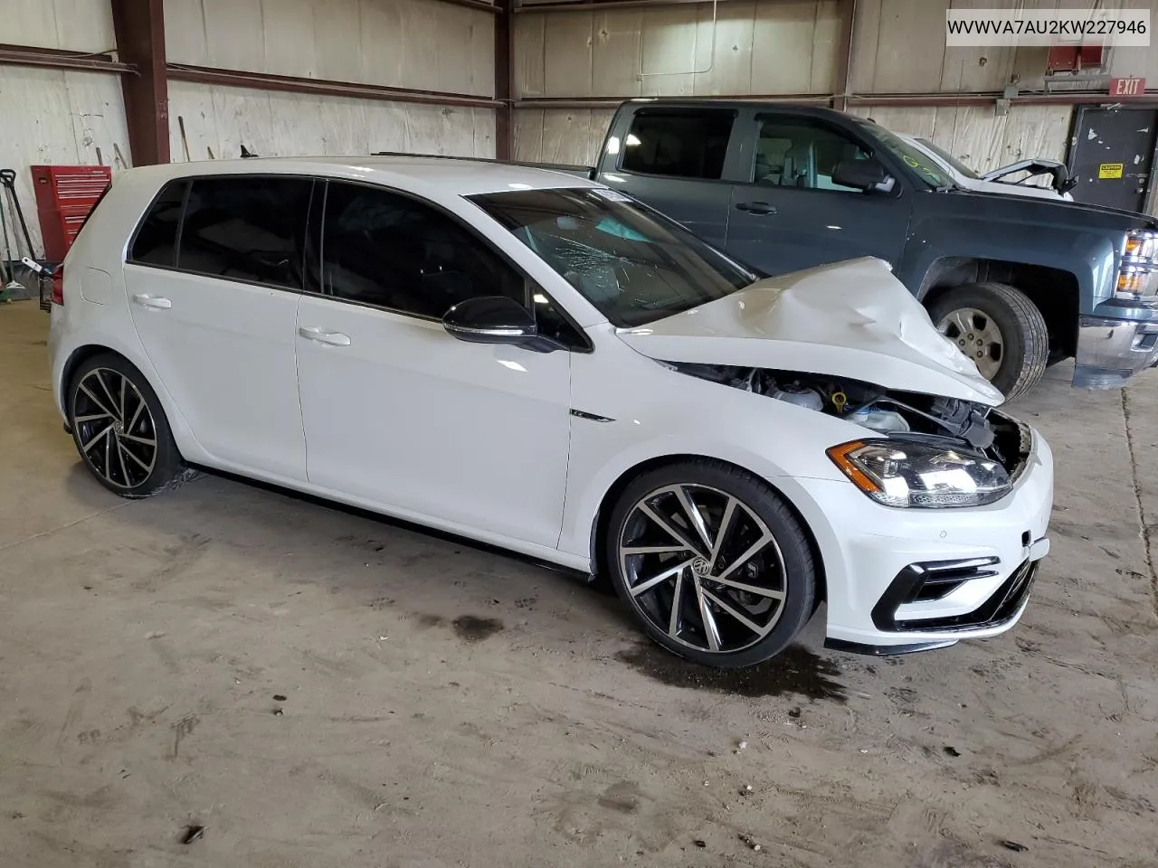 2019 Volkswagen Golf R VIN: WVWVA7AU2KW227946 Lot: 69435364