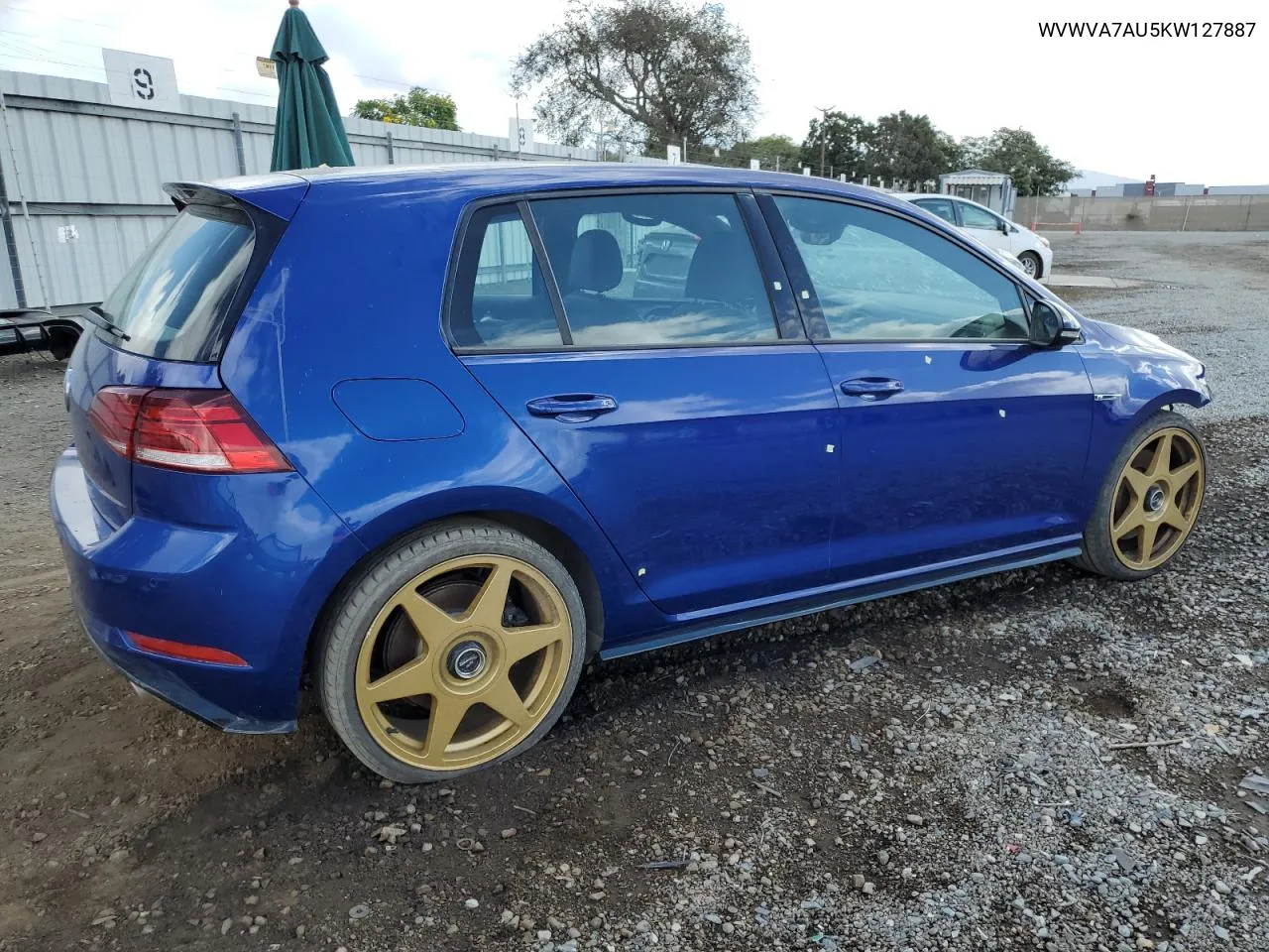 2019 Volkswagen Golf R VIN: WVWVA7AU5KW127887 Lot: 71447544