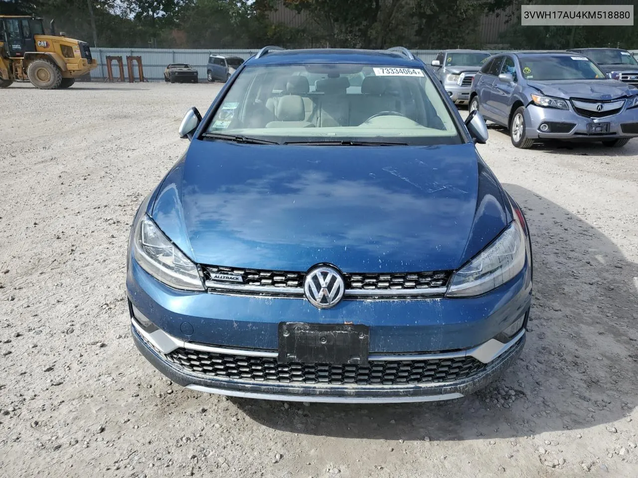 3VWH17AU4KM518880 2019 Volkswagen Golf Alltrack S