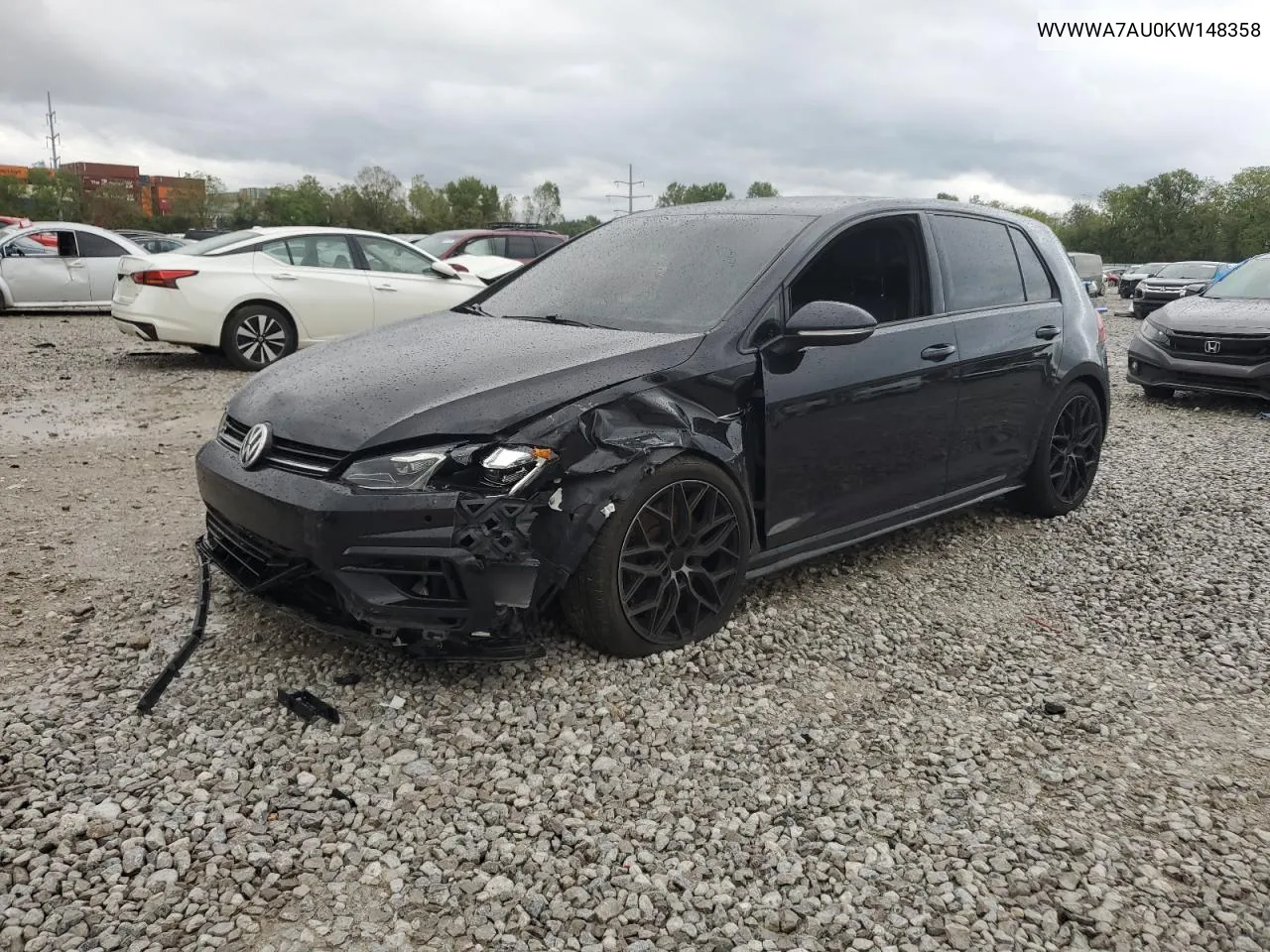 2019 Volkswagen Golf R VIN: WVWWA7AU0KW148358 Lot: 73506714