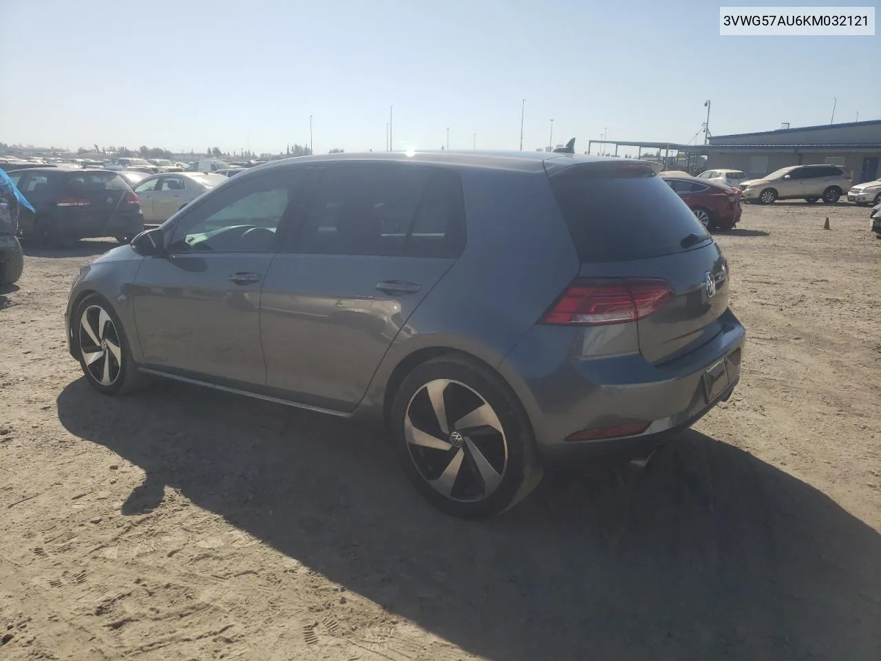 3VWG57AU6KM032121 2019 Volkswagen Golf S