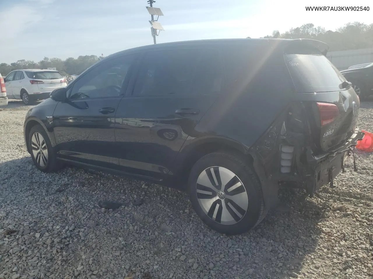 2019 Volkswagen E-Golf Se VIN: WVWKR7AU3KW902540 Lot: 76125254