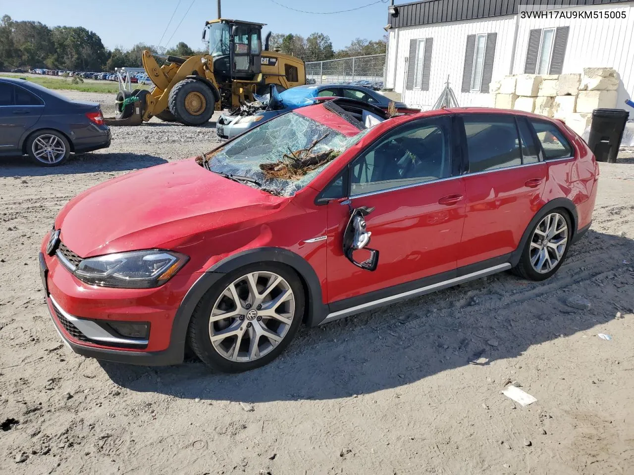 2019 Volkswagen Golf Alltrack S VIN: 3VWH17AU9KM515005 Lot: 76205354