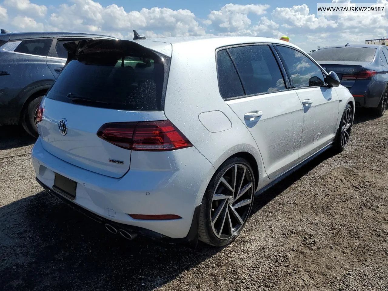 2019 Volkswagen Golf R VIN: WVWVA7AU9KW209587 Lot: 76548594