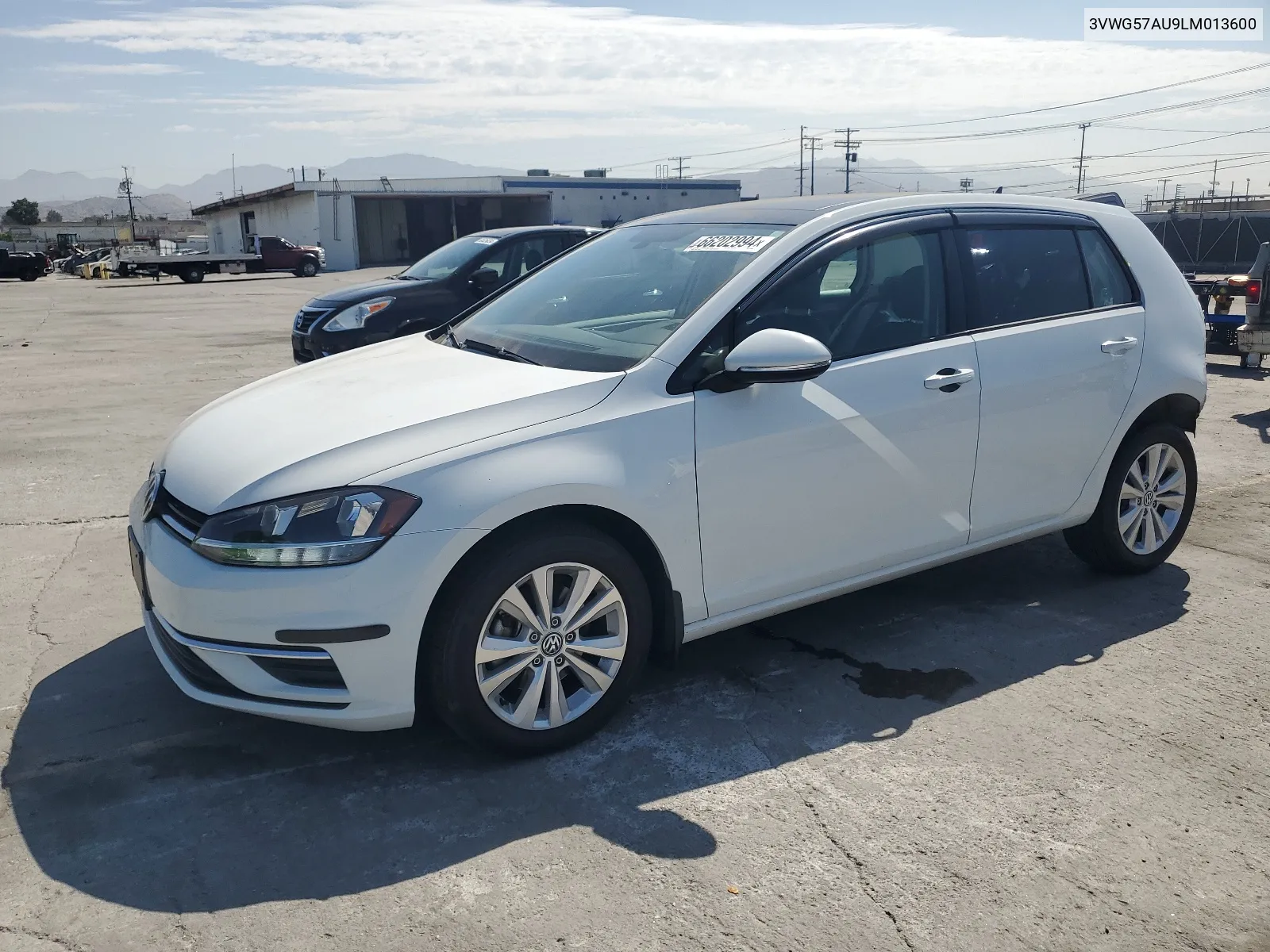 2020 Volkswagen Golf VIN: 3VWG57AU9LM013600 Lot: 66202994