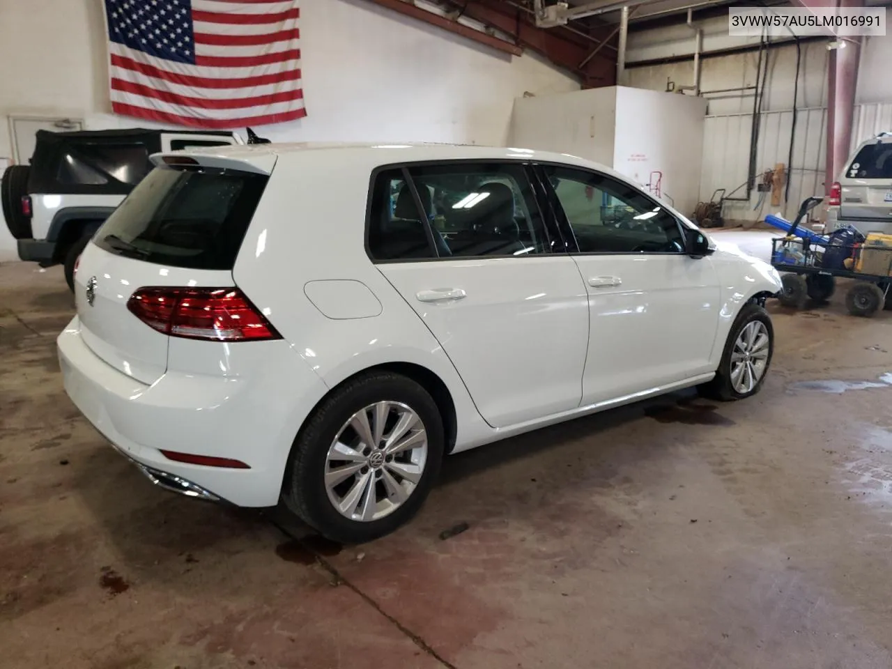 2020 Volkswagen Golf VIN: 3VWW57AU5LM016991 Lot: 69131344