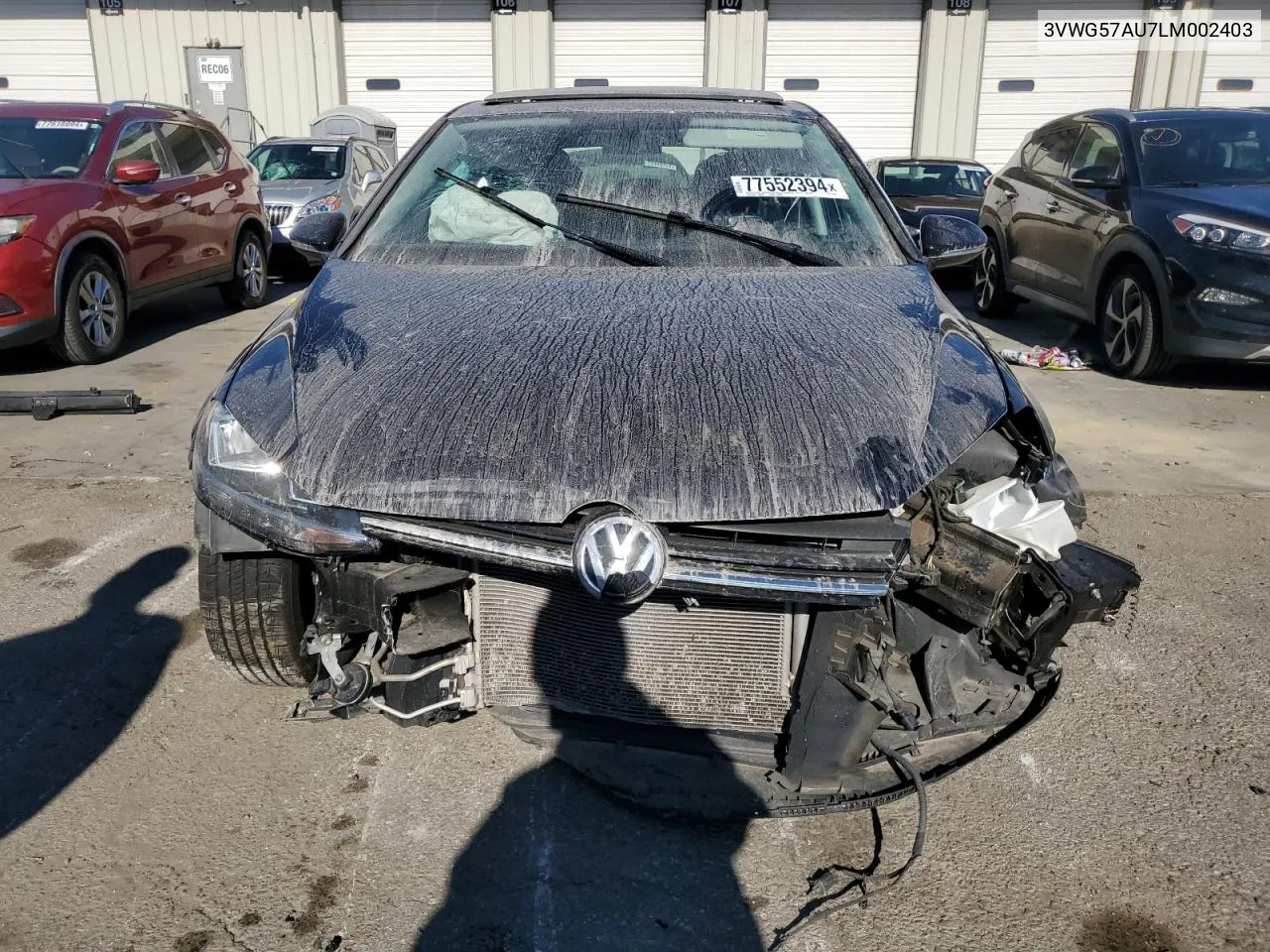 2020 Volkswagen Golf VIN: 3VWG57AU7LM002403 Lot: 77552394