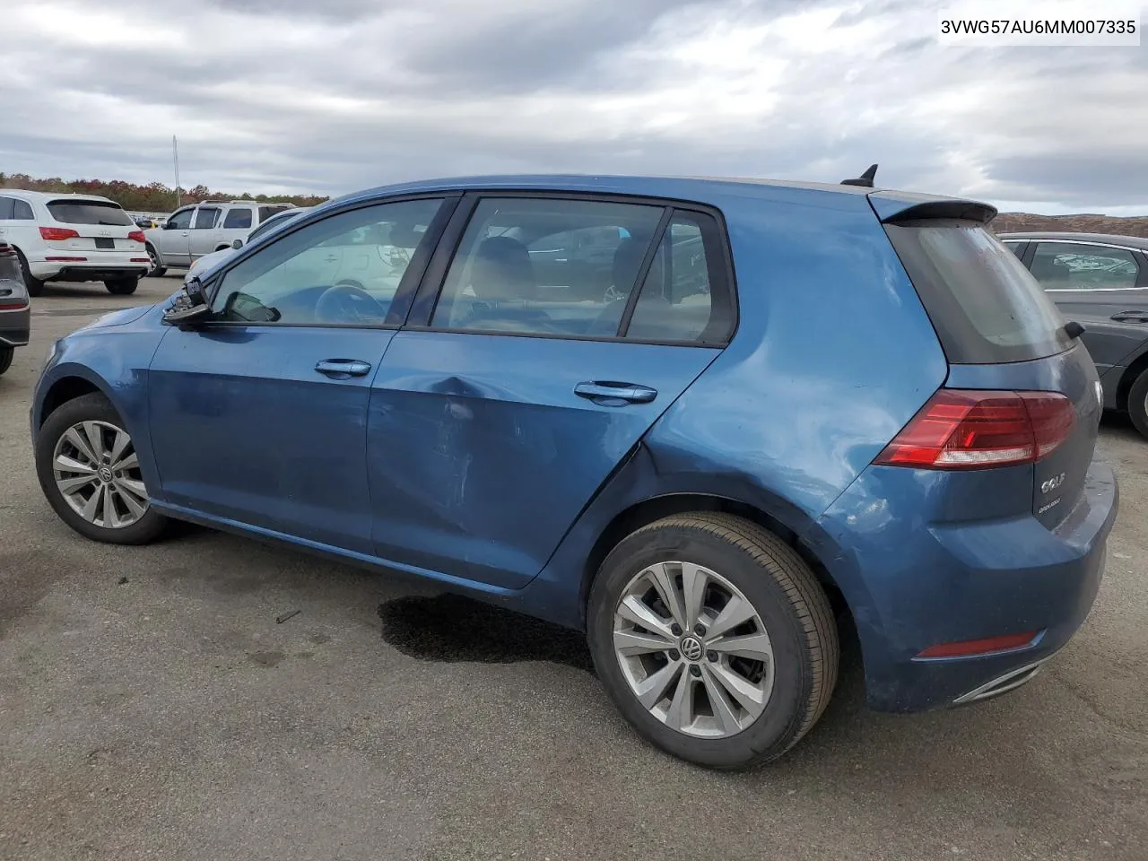 2021 Volkswagen Golf VIN: 3VWG57AU6MM007335 Lot: 77760344