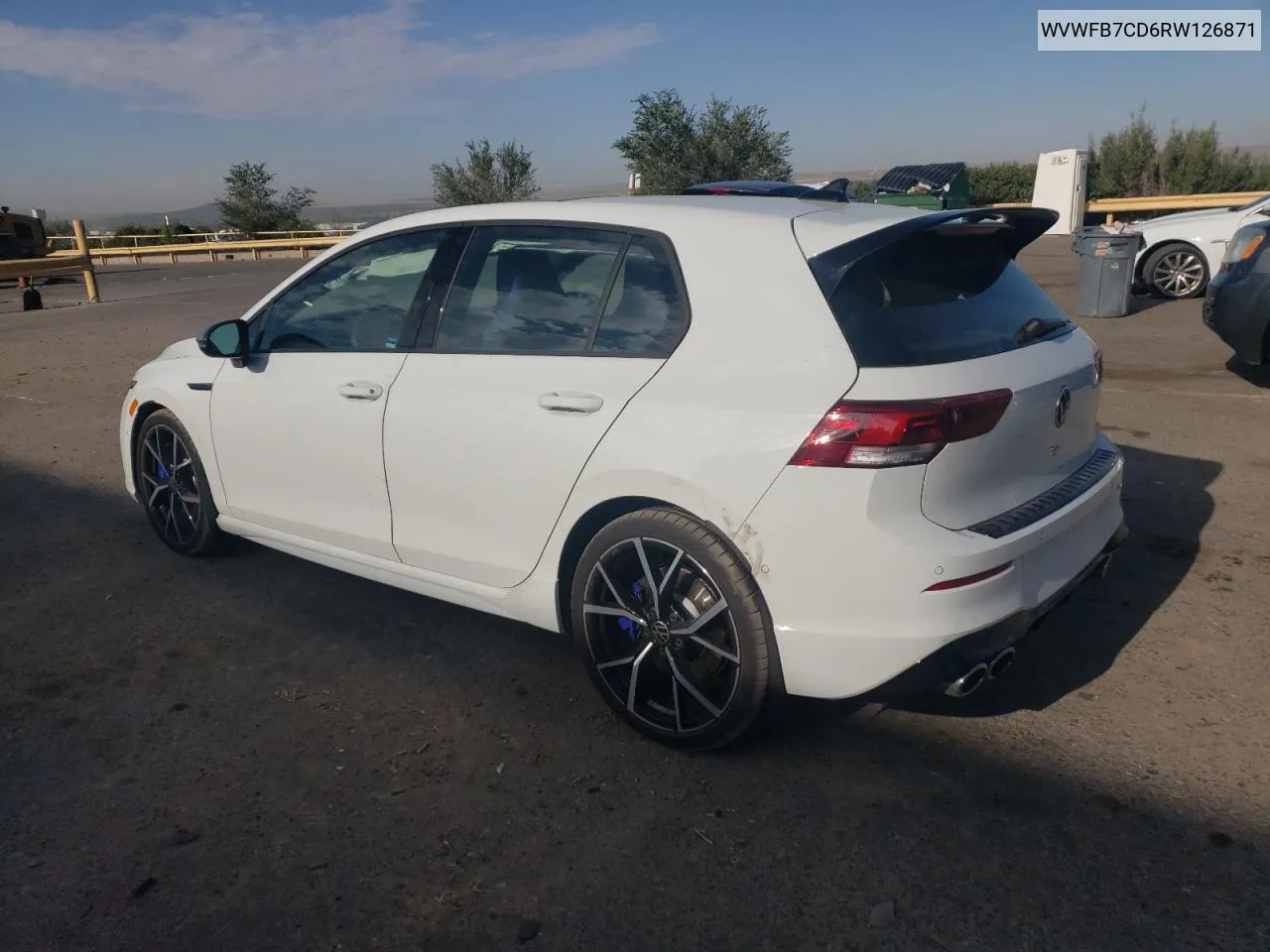 2024 Volkswagen Golf R VIN: WVWFB7CD6RW126871 Lot: 70661024