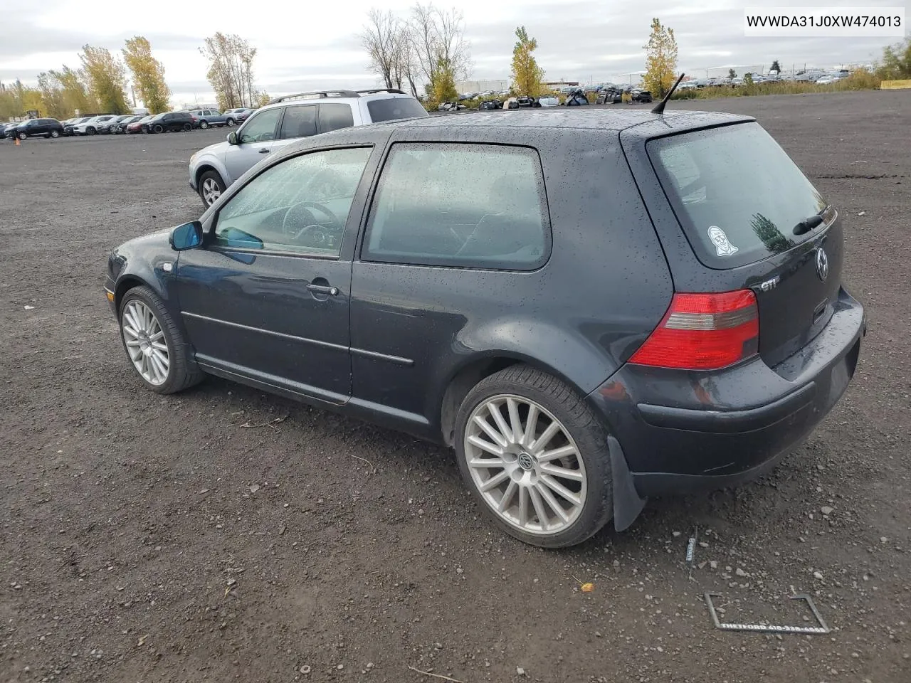 1999 Volkswagen Gti VIN: WVWDA31J0XW474013 Lot: 75404924