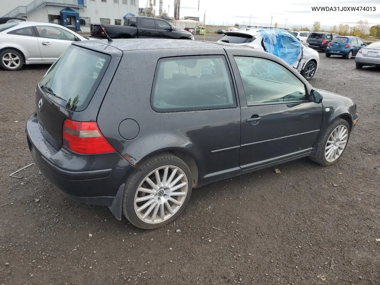 1999 Volkswagen Gti VIN: WVWDA31J0XW474013 Lot: 75404924