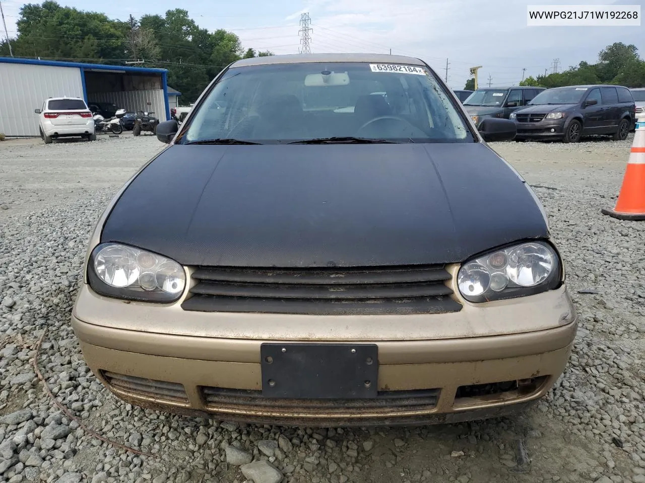 2001 Volkswagen Gti Glx VIN: WVWPG21J71W192268 Lot: 63982184