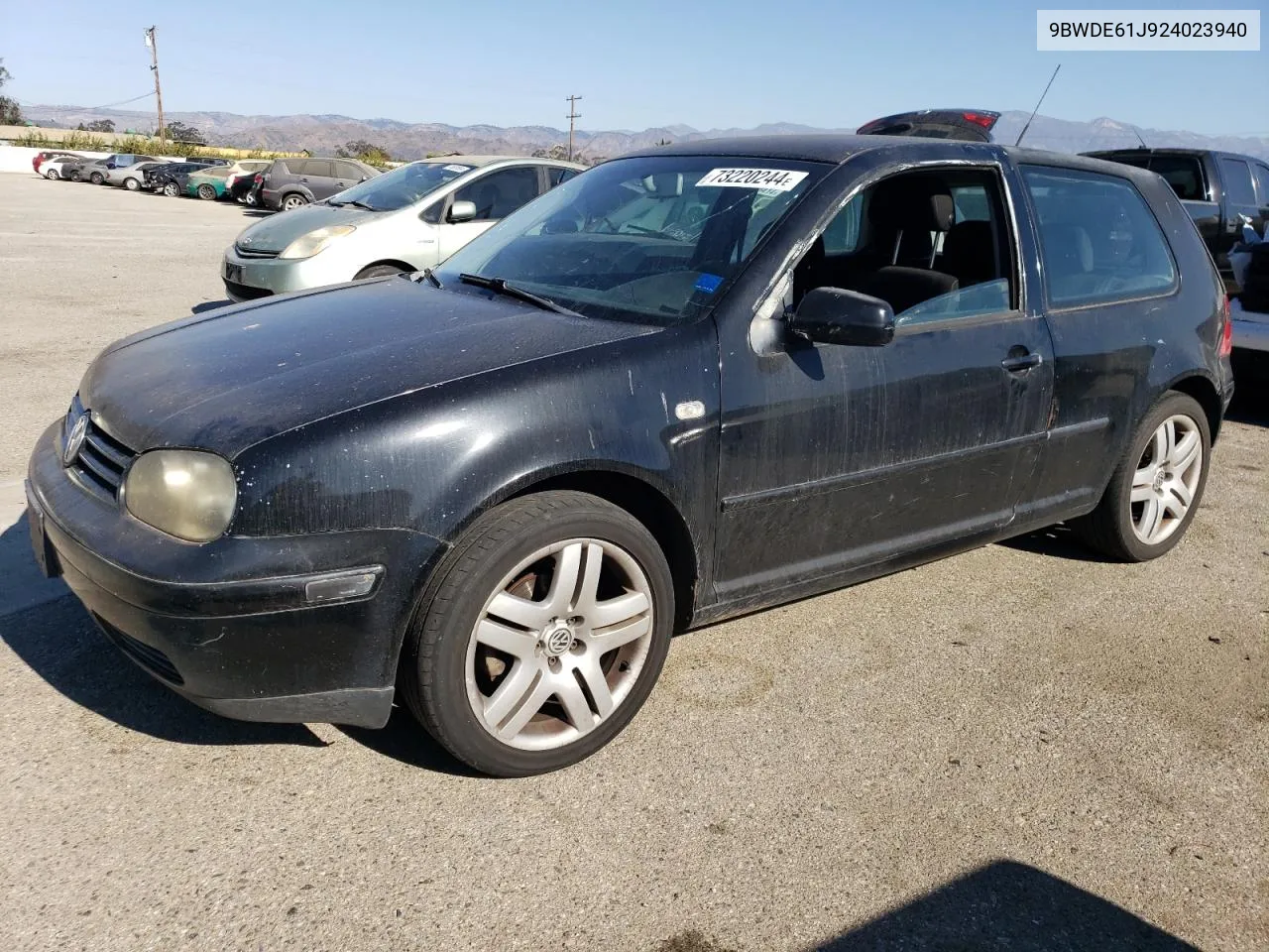 2002 Volkswagen Gti Base VIN: 9BWDE61J924023940 Lot: 73220244