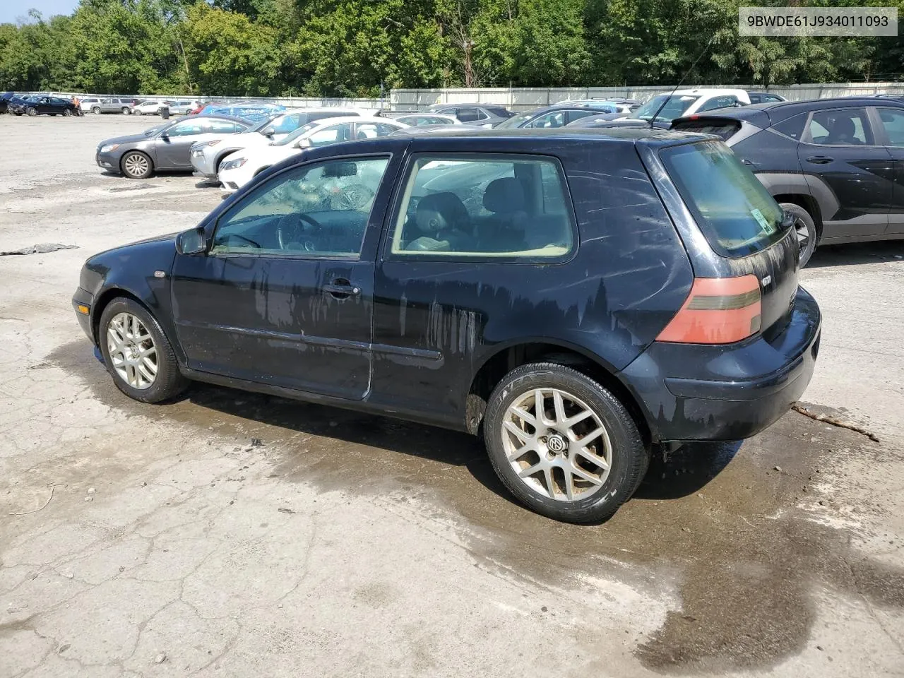 2003 Volkswagen Gti VIN: 9BWDE61J934011093 Lot: 67560034