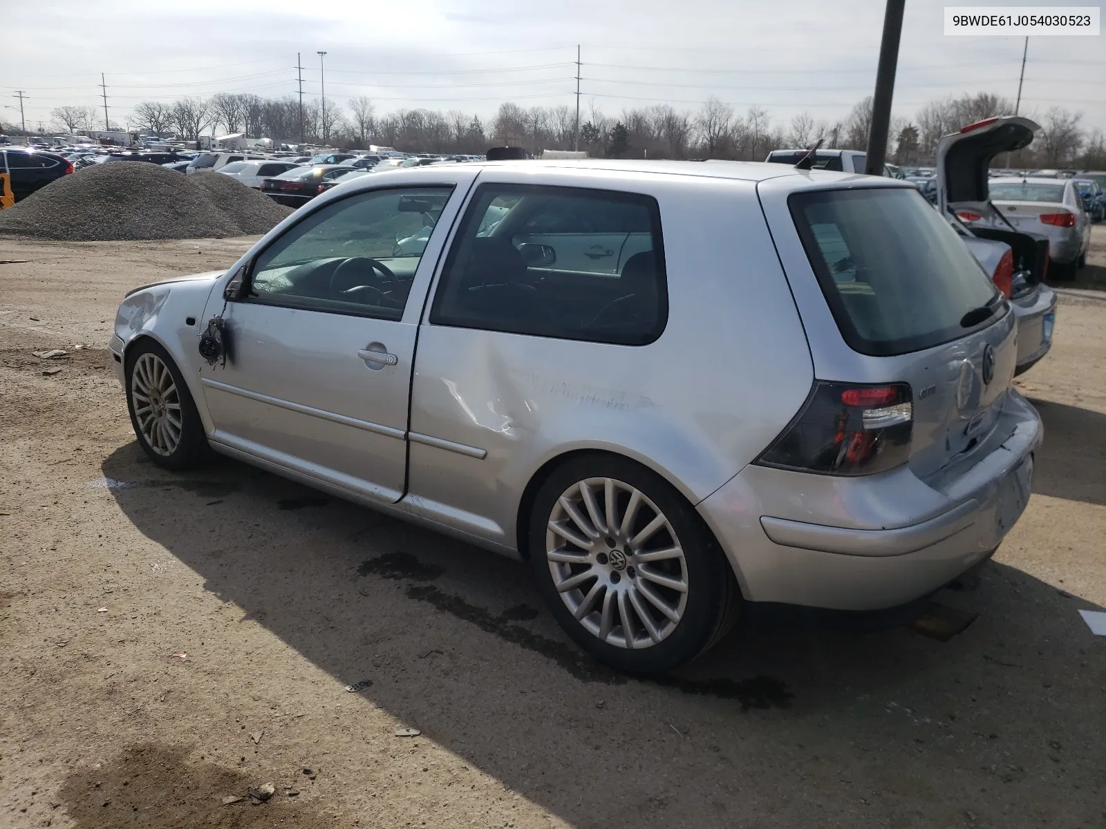 2005 Volkswagen Gti VIN: 9BWDE61J054030523 Lot: 59613184