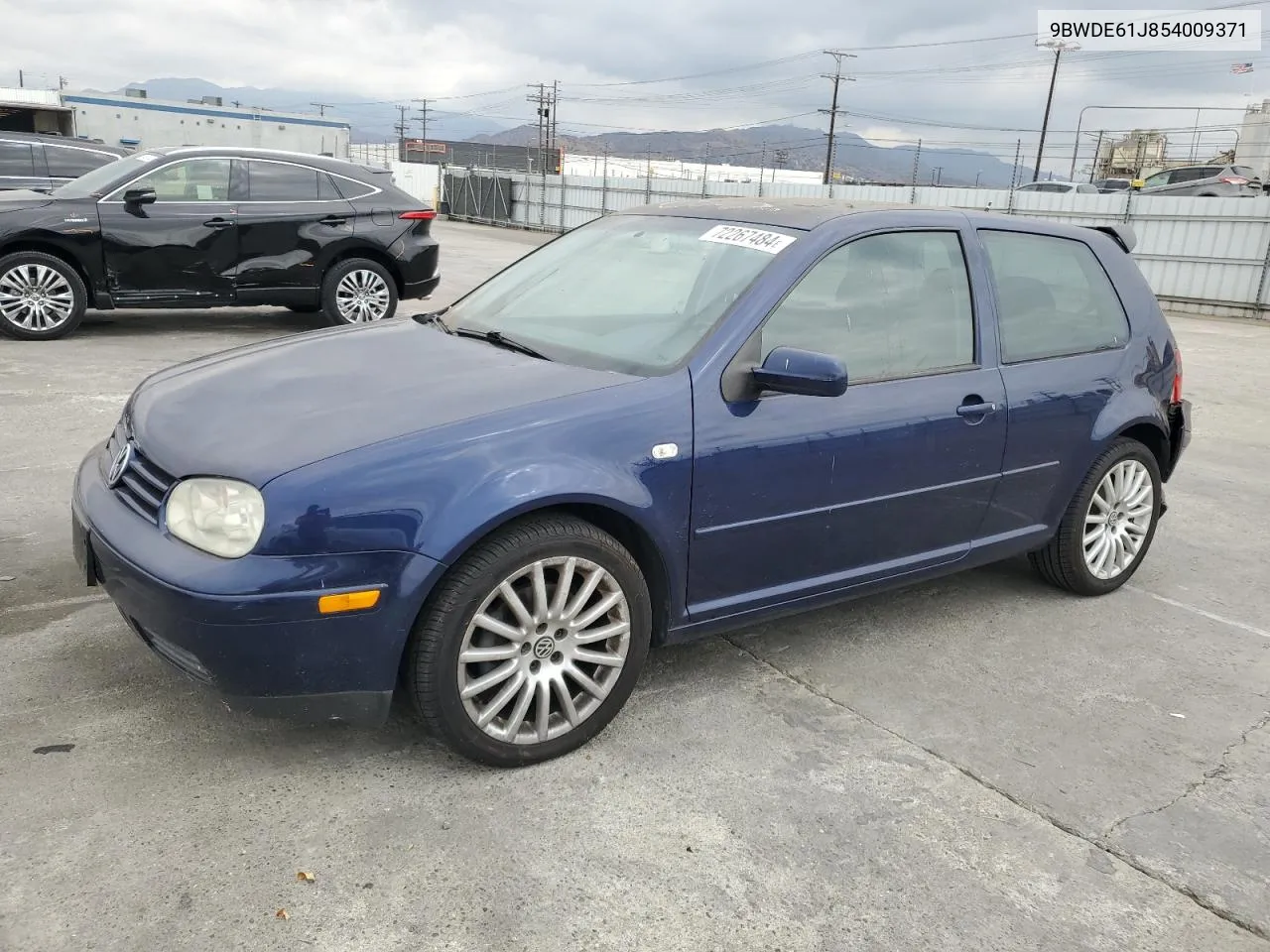 2005 Volkswagen Gti VIN: 9BWDE61J854009371 Lot: 72267484