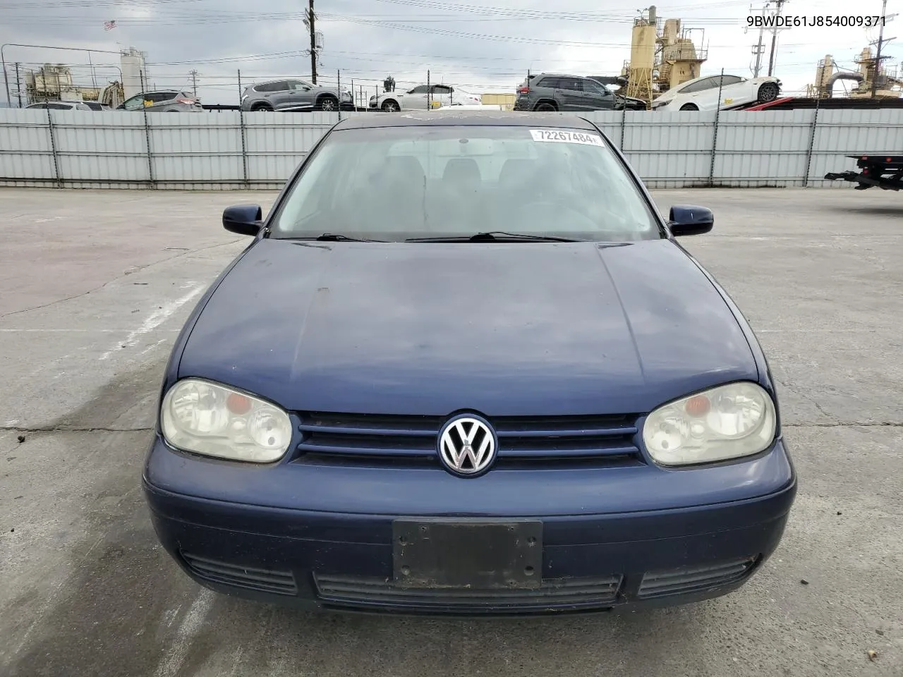 2005 Volkswagen Gti VIN: 9BWDE61J854009371 Lot: 72267484