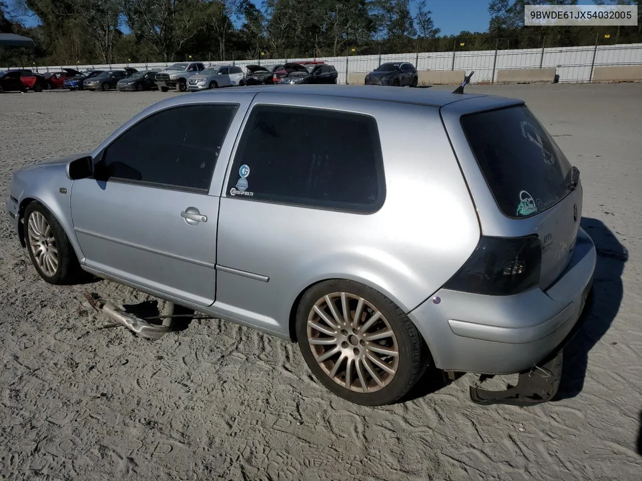 2005 Volkswagen Gti VIN: 9BWDE61JX54032005 Lot: 76342624