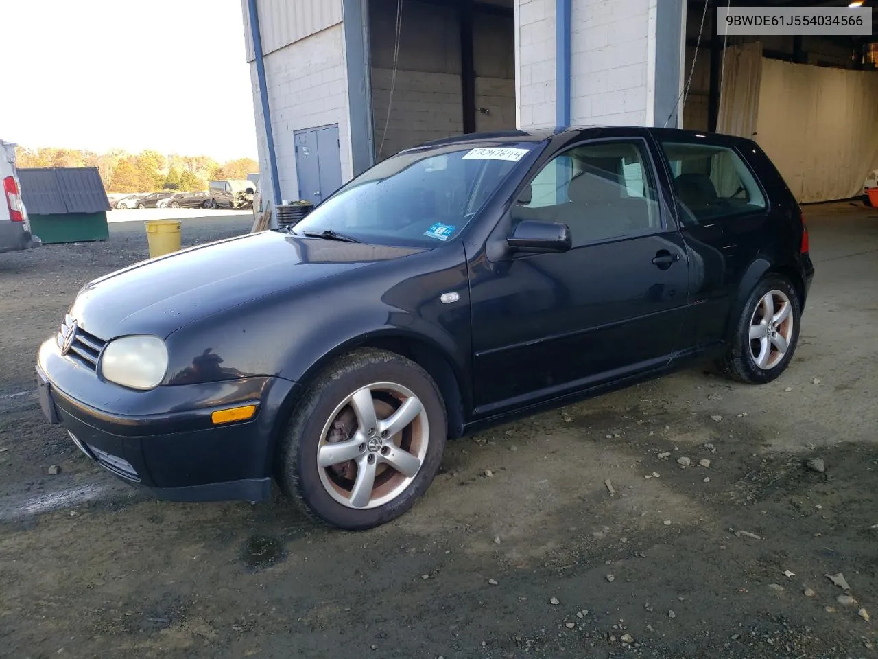 2005 Volkswagen Gti VIN: 9BWDE61J554034566 Lot: 77047644