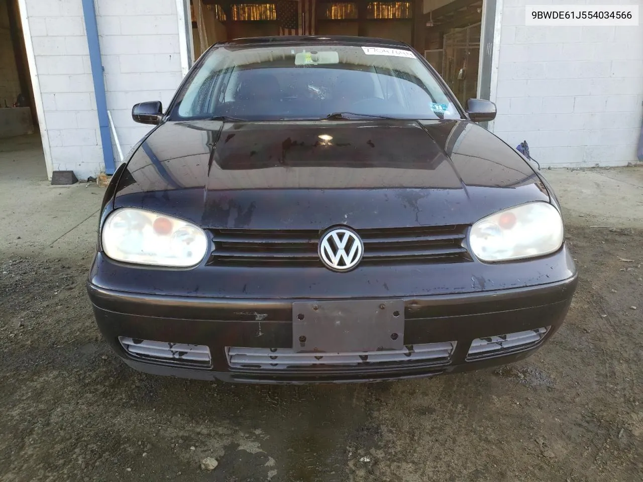 2005 Volkswagen Gti VIN: 9BWDE61J554034566 Lot: 77047644