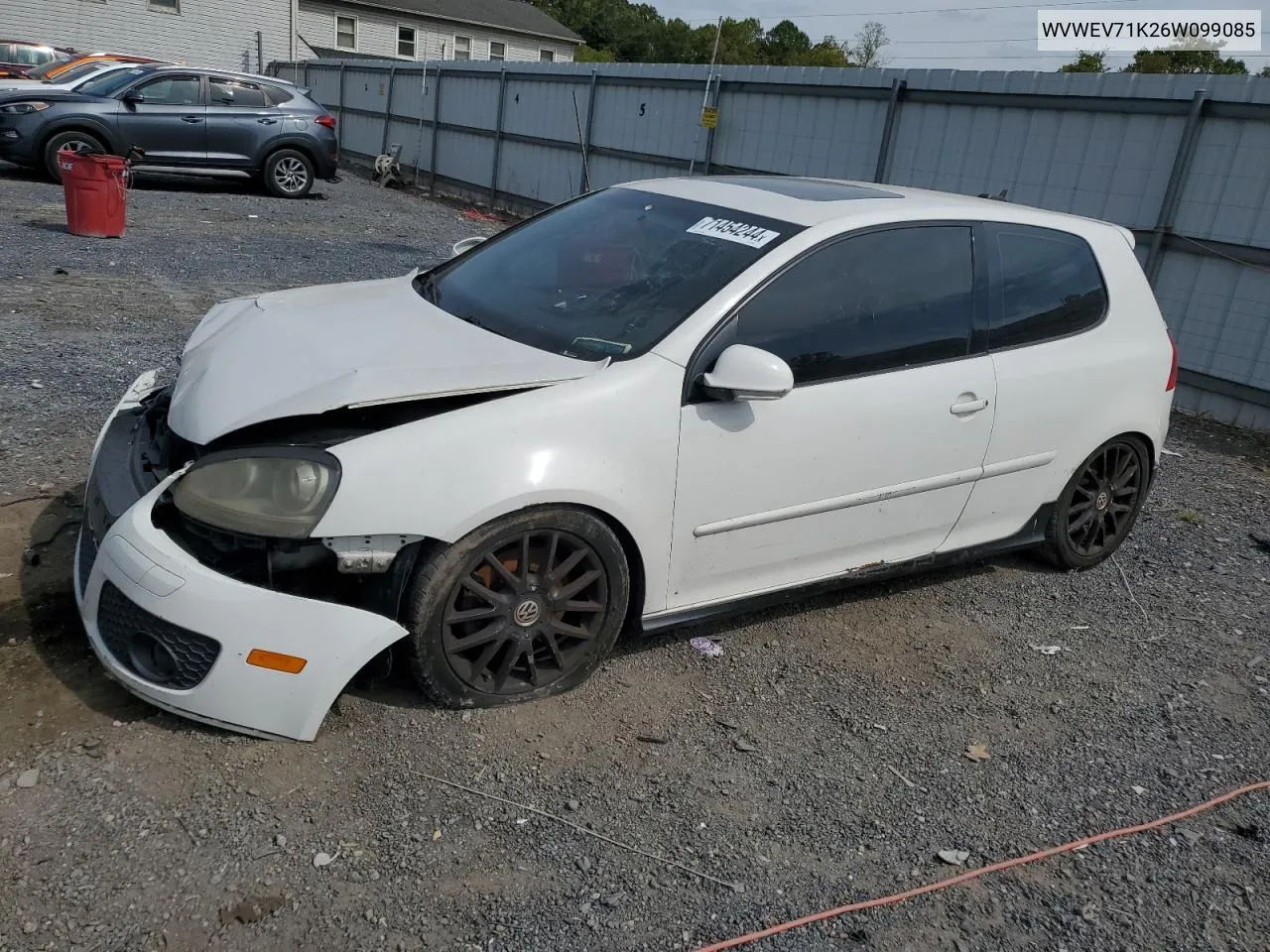 WVWEV71K26W099085 2006 Volkswagen New Gti