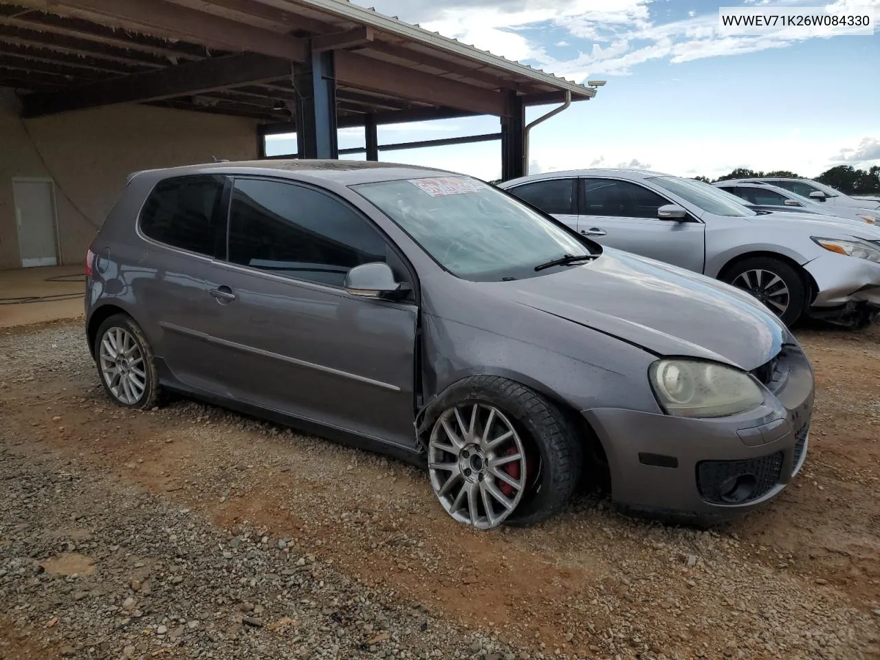 2006 Volkswagen New Gti VIN: WVWEV71K26W084330 Lot: 73413634