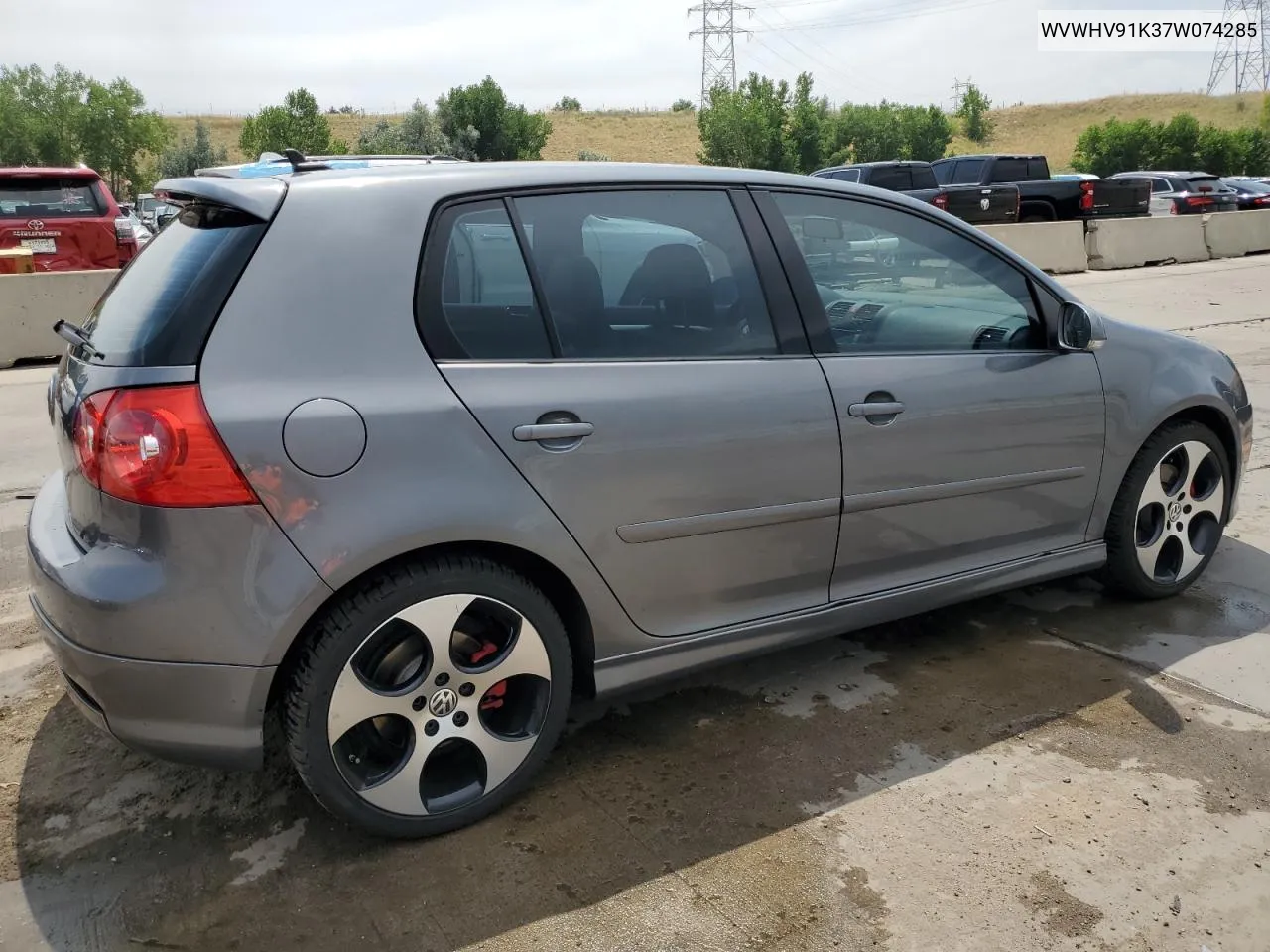 2007 Volkswagen New Gti VIN: WVWHV91K37W074285 Lot: 64433014