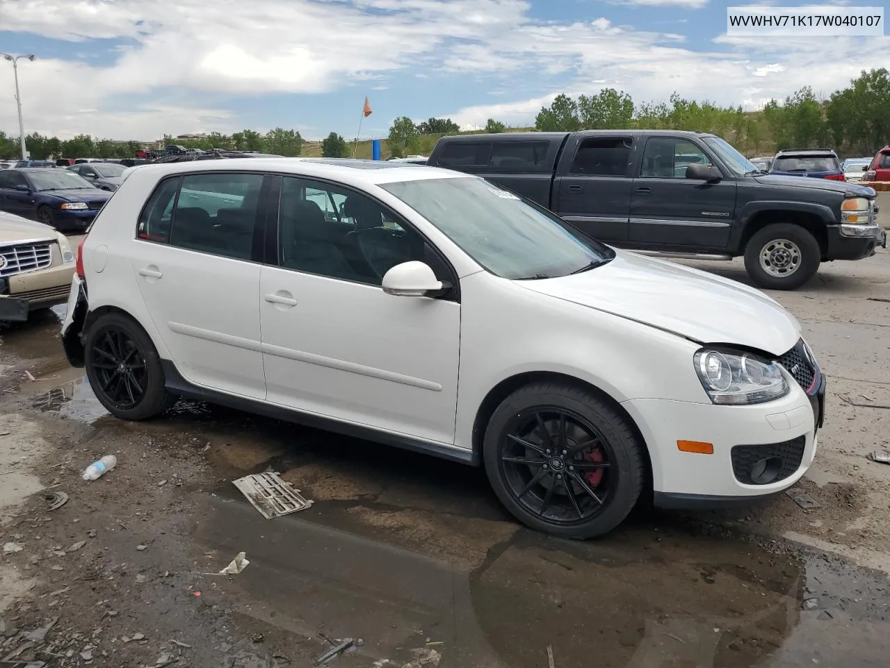 2007 Volkswagen New Gti VIN: WVWHV71K17W040107 Lot: 67652164