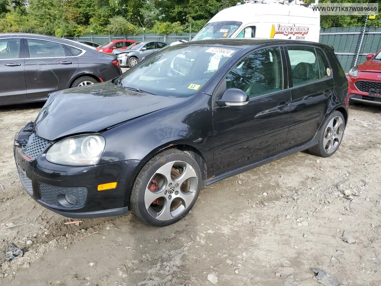 2007 Volkswagen New Gti VIN: WVWGV71K87W089669 Lot: 72726624